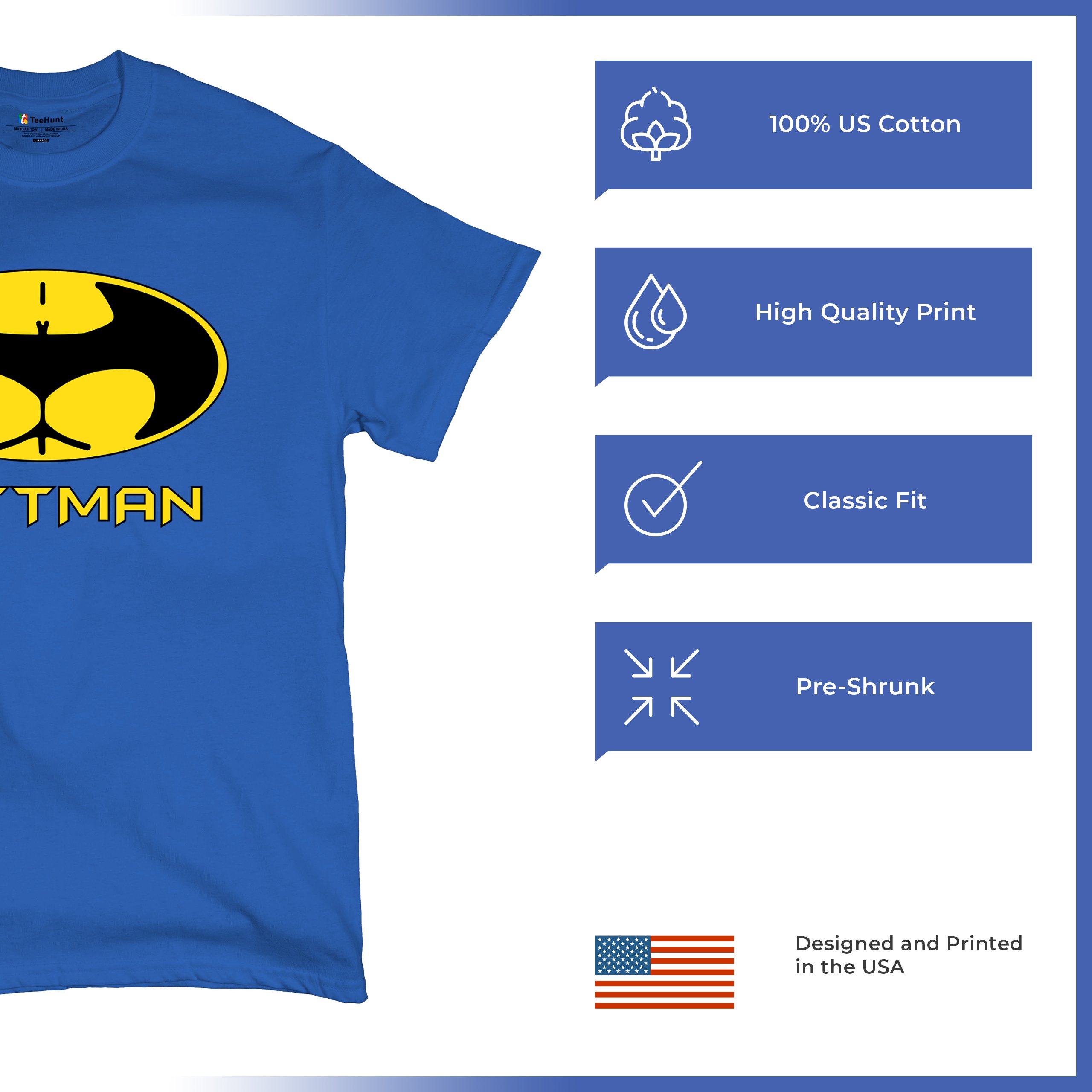 Buttman Funny Parody T-Shirt Humor Booty Ass Drinking Tee Shirt - Picture 48 of 112