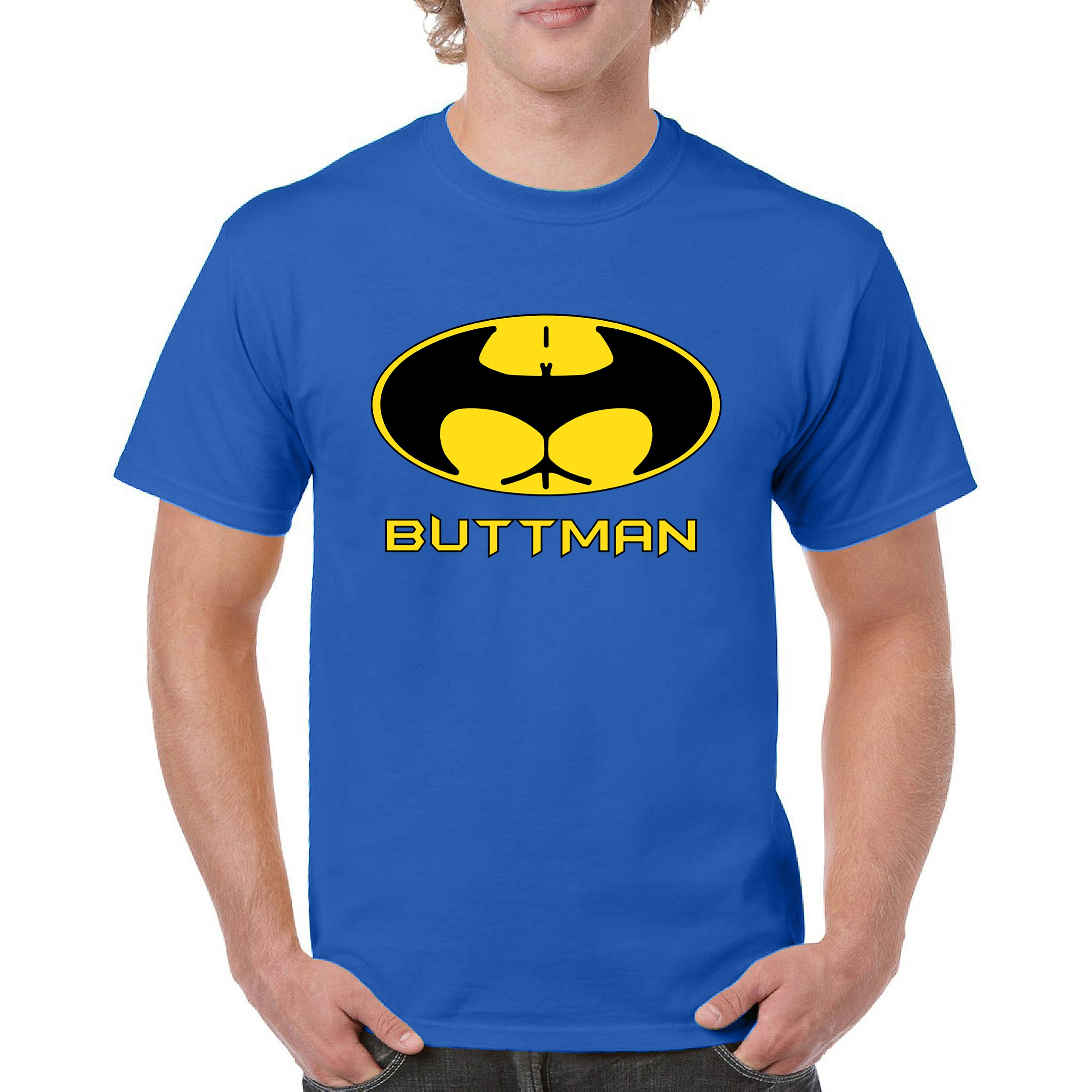 Buttman Funny Parody T-Shirt Humor Booty Ass Drinking Tee Shirt - Picture 43 of 112