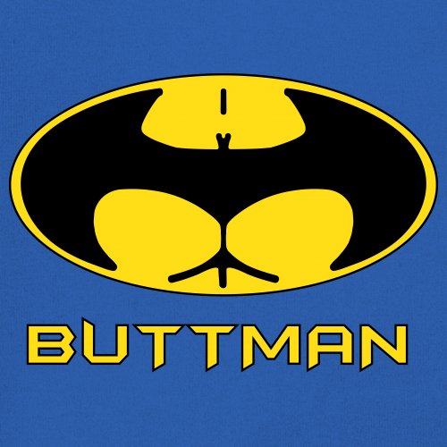 Buttman Funny Parody T-Shirt Humor Booty Ass Drinking Tee Shirt - Picture 45 of 112
