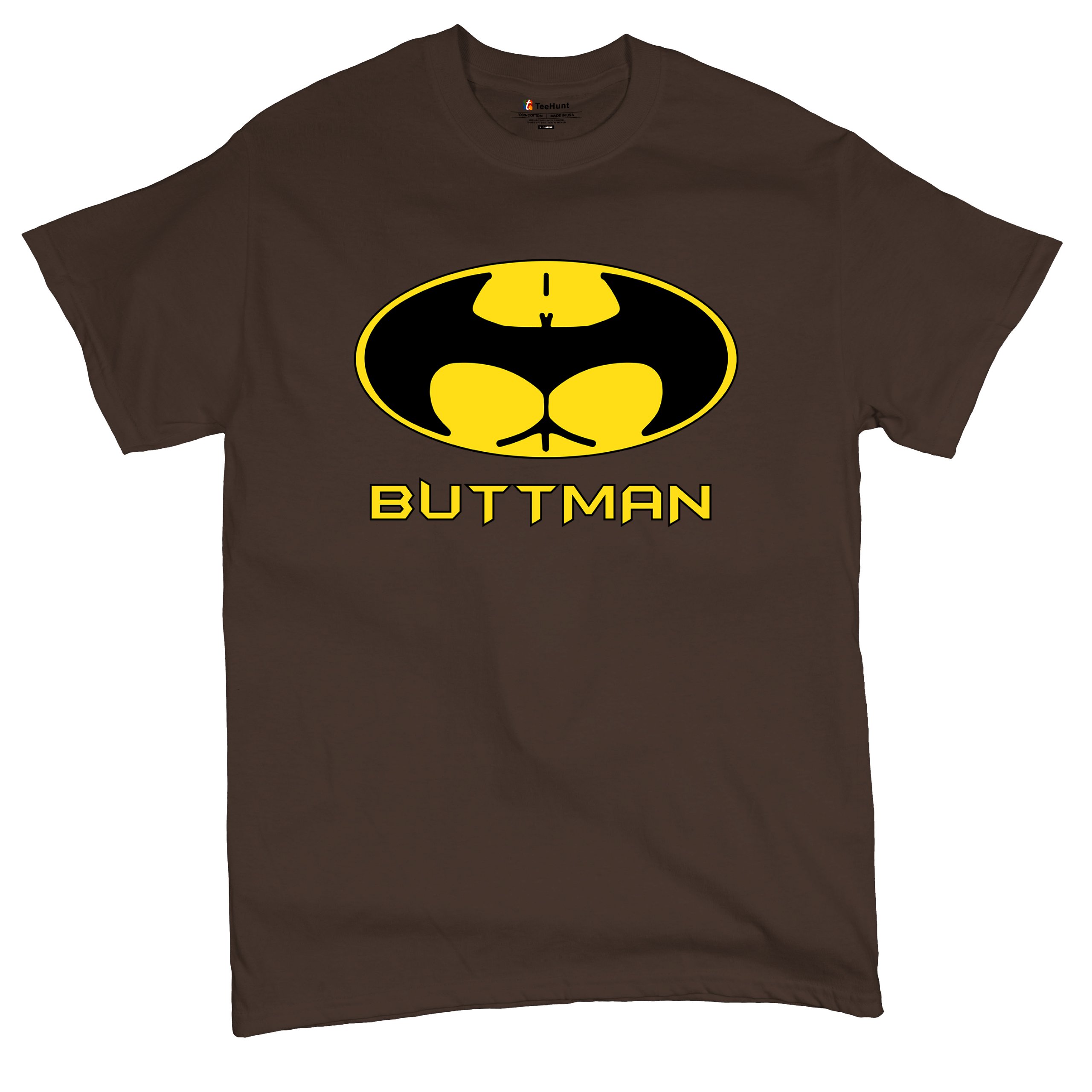 Buttman Funny Parody T-Shirt Humor Booty Ass Drinking Tee Shirt - Picture 110 of 112