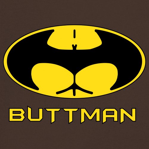 Buttman Funny Parody T-Shirt Humor Booty Ass Drinking Tee Shirt - Picture 108 of 112