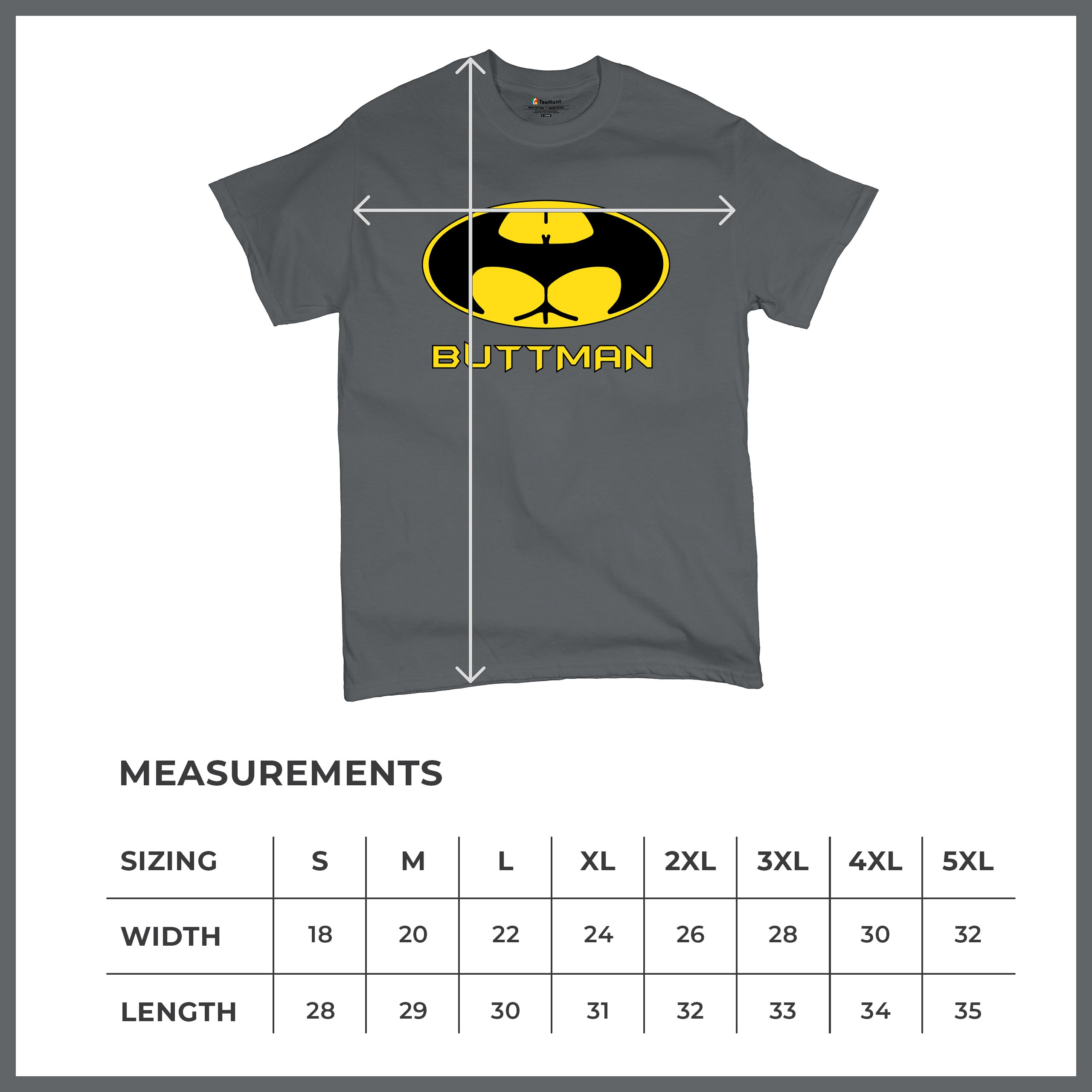 Buttman Funny Parody T-Shirt Humor Booty Ass Drinking Tee Shirt - Picture 35 of 112