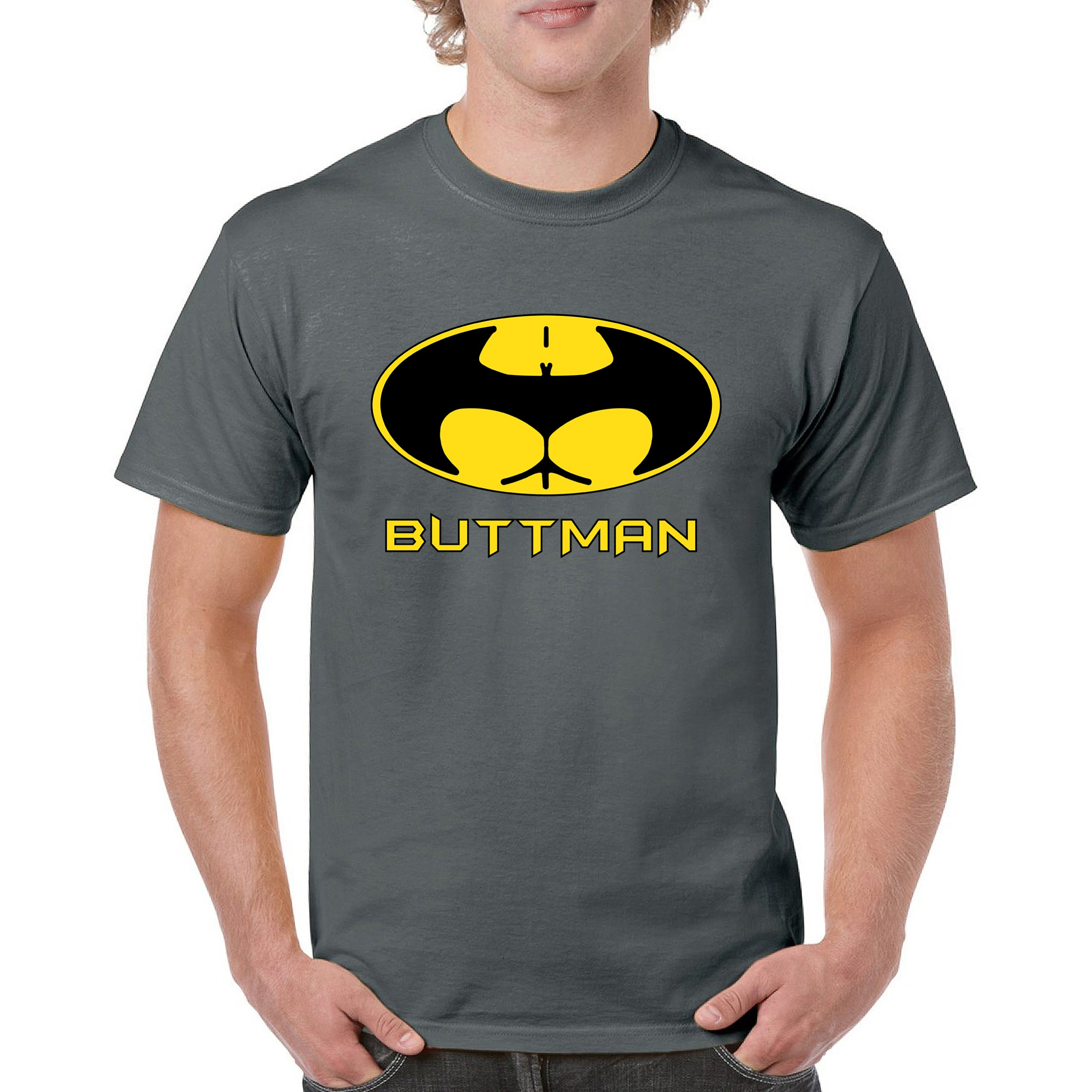 Buttman Funny Parody T-Shirt Humor Booty Ass Drinking Tee Shirt - Picture 29 of 112