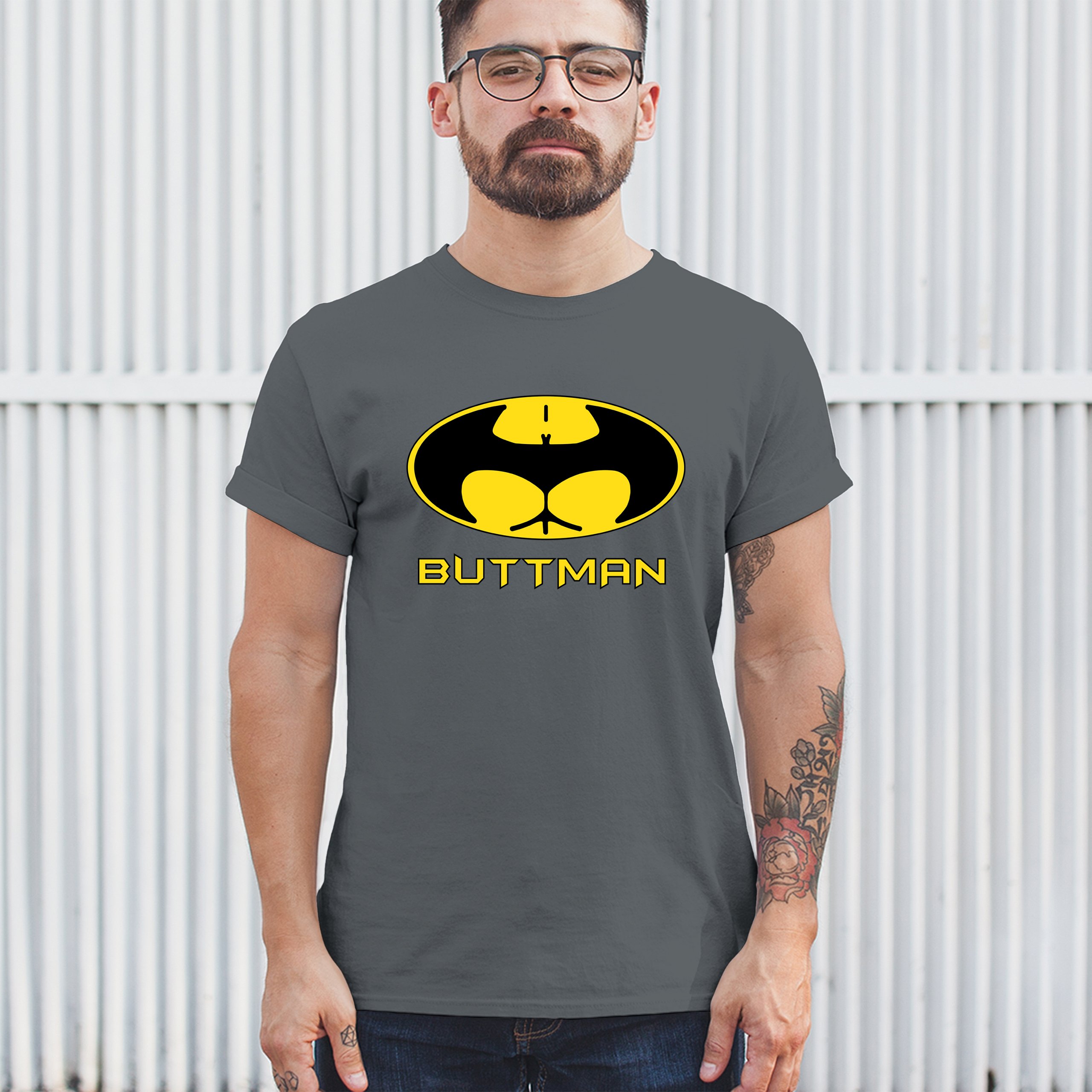 Buttman Funny Parody T-Shirt Humor Booty Ass Drinking Tee Shirt - Picture 32 of 112