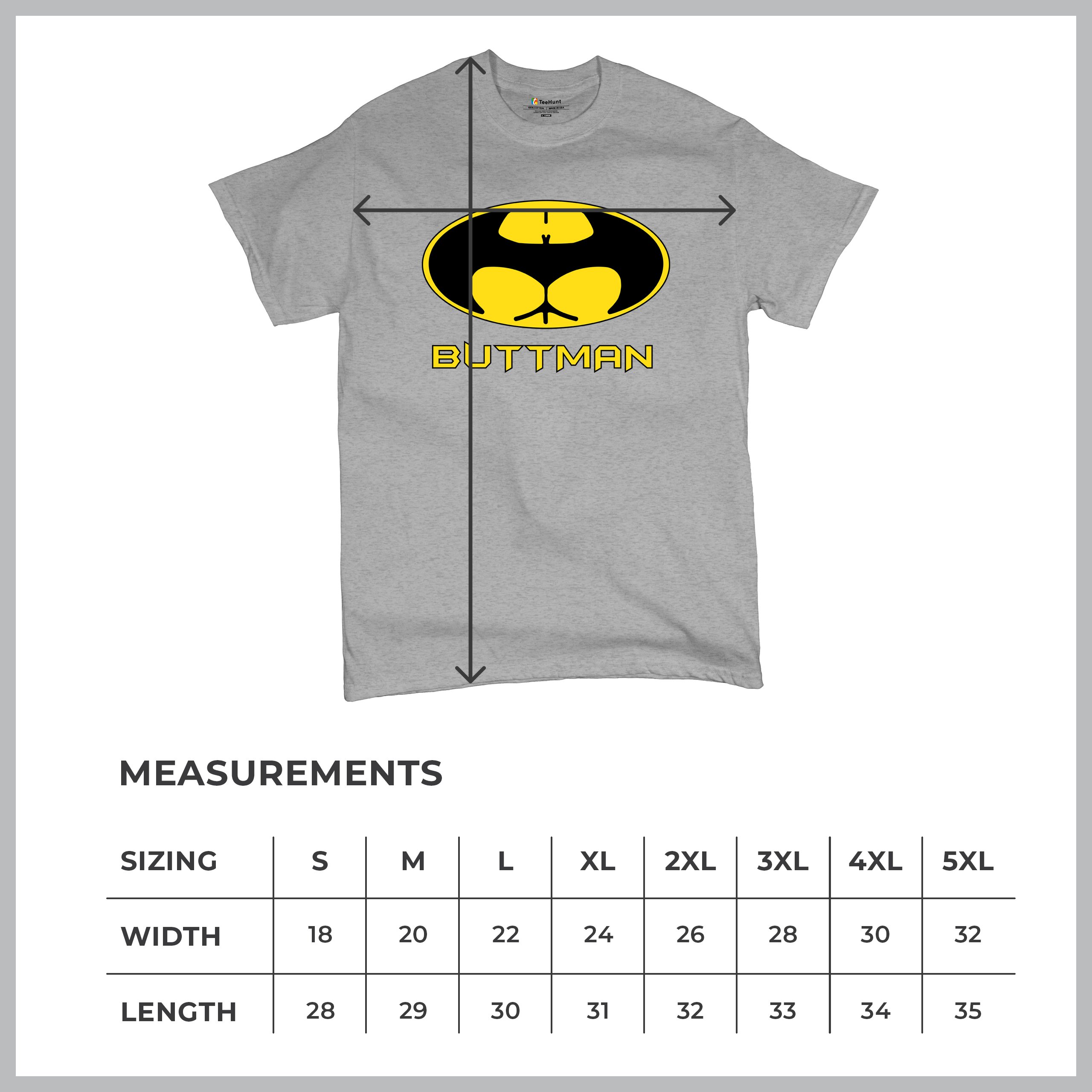 Buttman Funny Parody T-Shirt Humor Booty Ass Drinking Tee Shirt - Picture 28 of 112