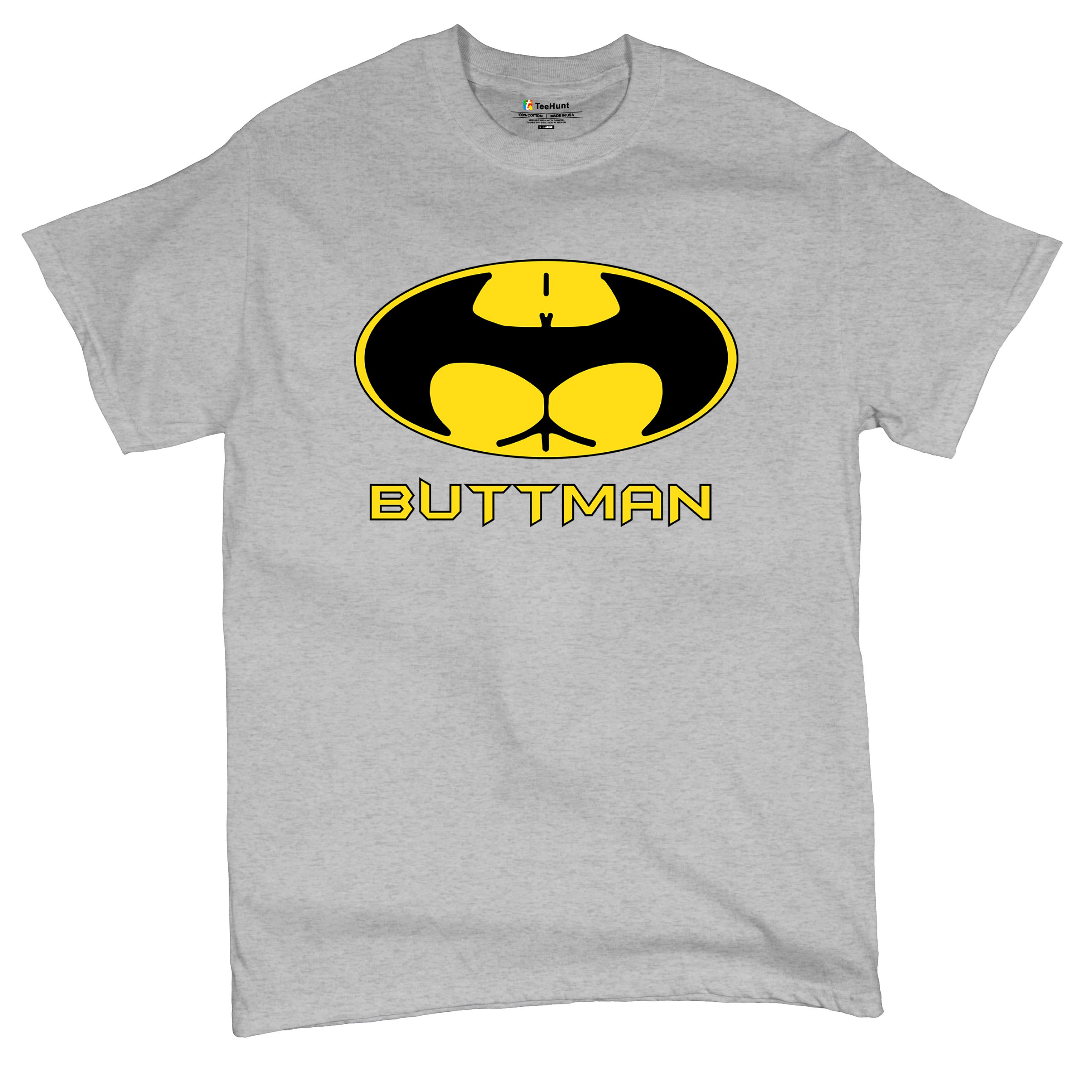 Buttman Funny Parody T-Shirt Humor Booty Ass Drinking Tee Shirt - Picture 26 of 112