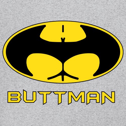 Buttman Funny Parody T-Shirt Humor Booty Ass Drinking Tee Shirt - Picture 24 of 112