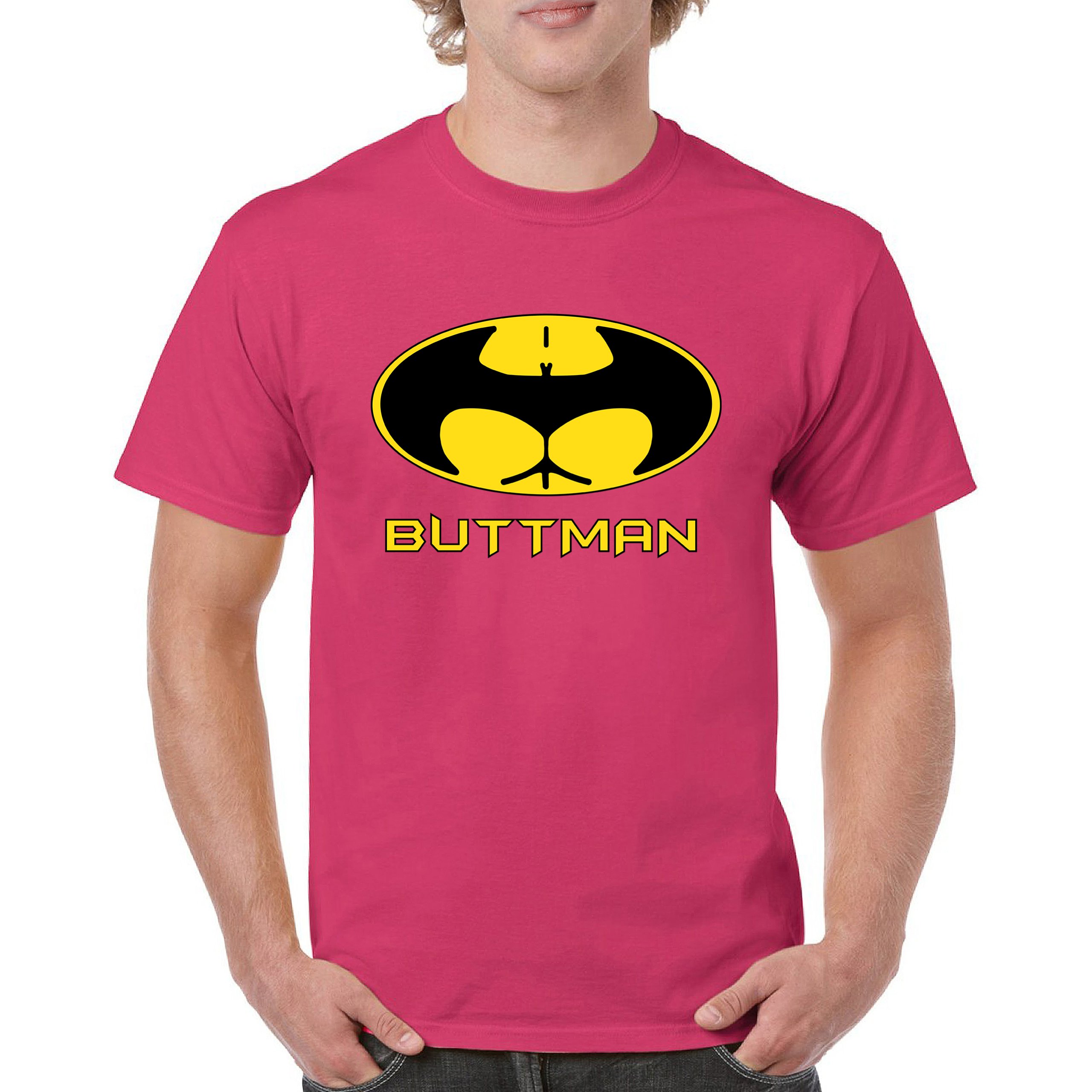 Buttman Funny Parody T-Shirt Humor Booty Ass Drinking Tee Shirt - Picture 85 of 112