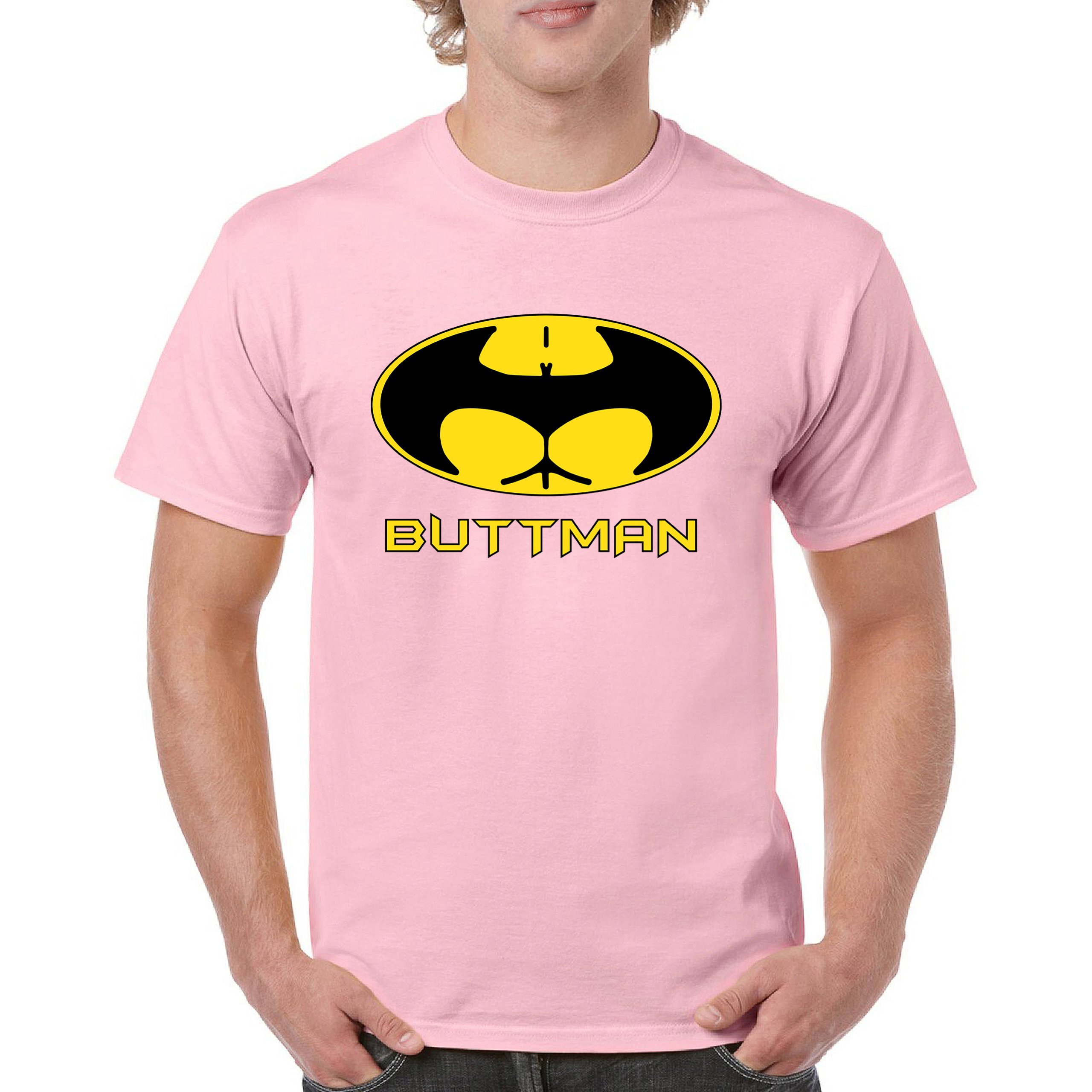 Buttman Funny Parody T-Shirt Humor Booty Ass Drinking Tee Shirt - Picture 92 of 112