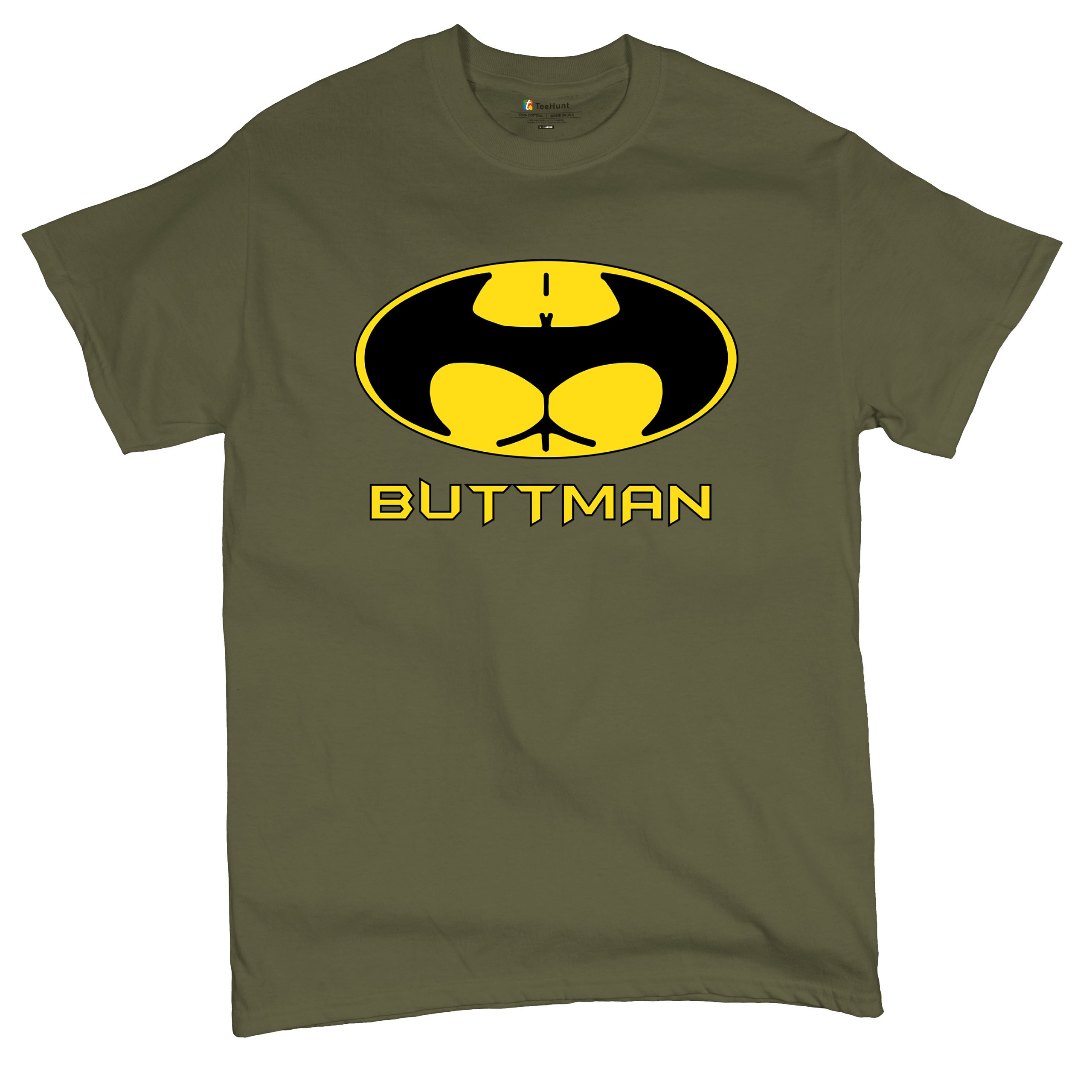 Buttman Funny Parody T-Shirt Humor Booty Ass Drinking Tee Shirt - Picture 82 of 112