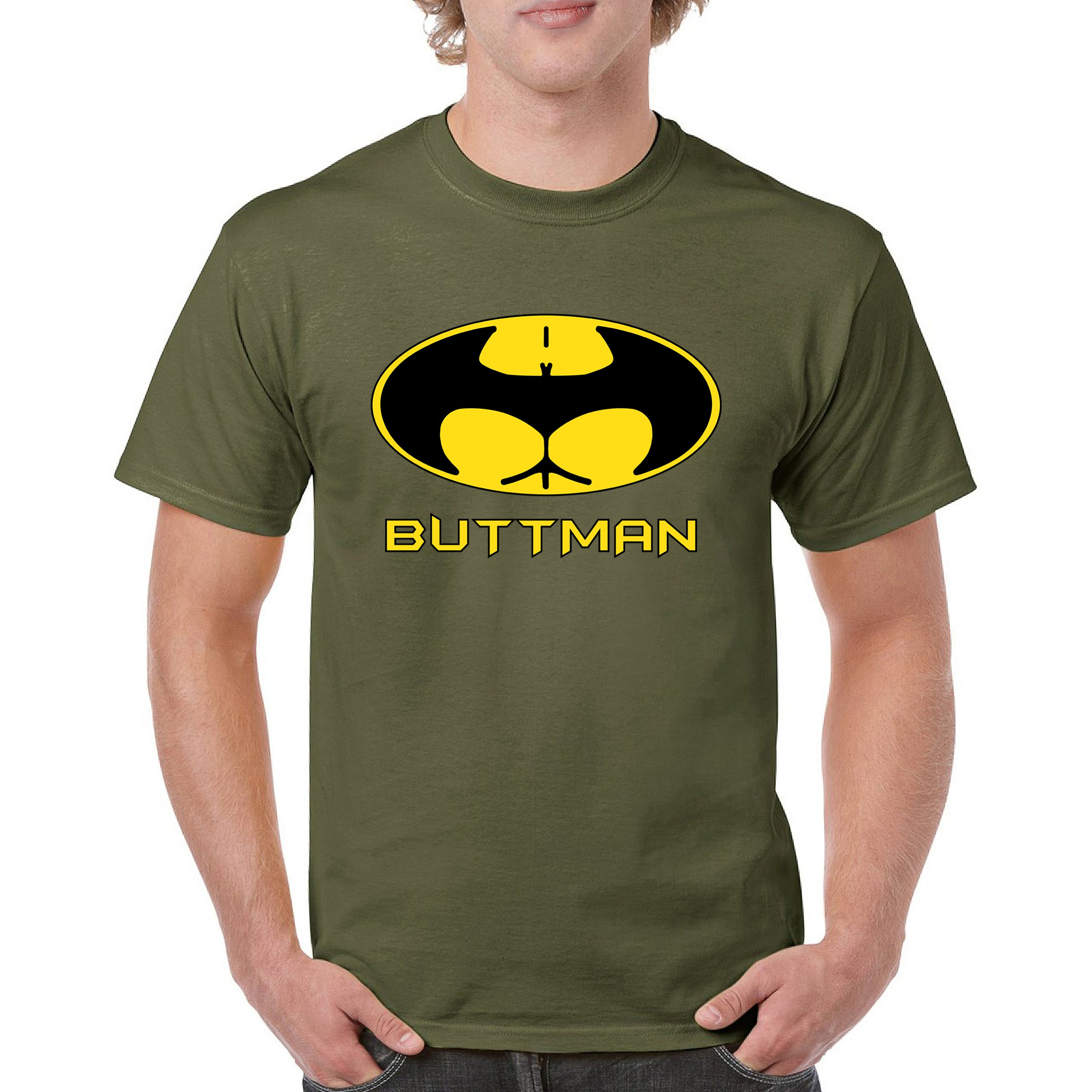 Buttman Funny Parody T-Shirt Humor Booty Ass Drinking Tee Shirt - Picture 78 of 112