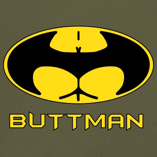 Buttman Funny Parody T-Shirt Humor Booty Ass Drinking Tee Shirt - Picture 80 of 112