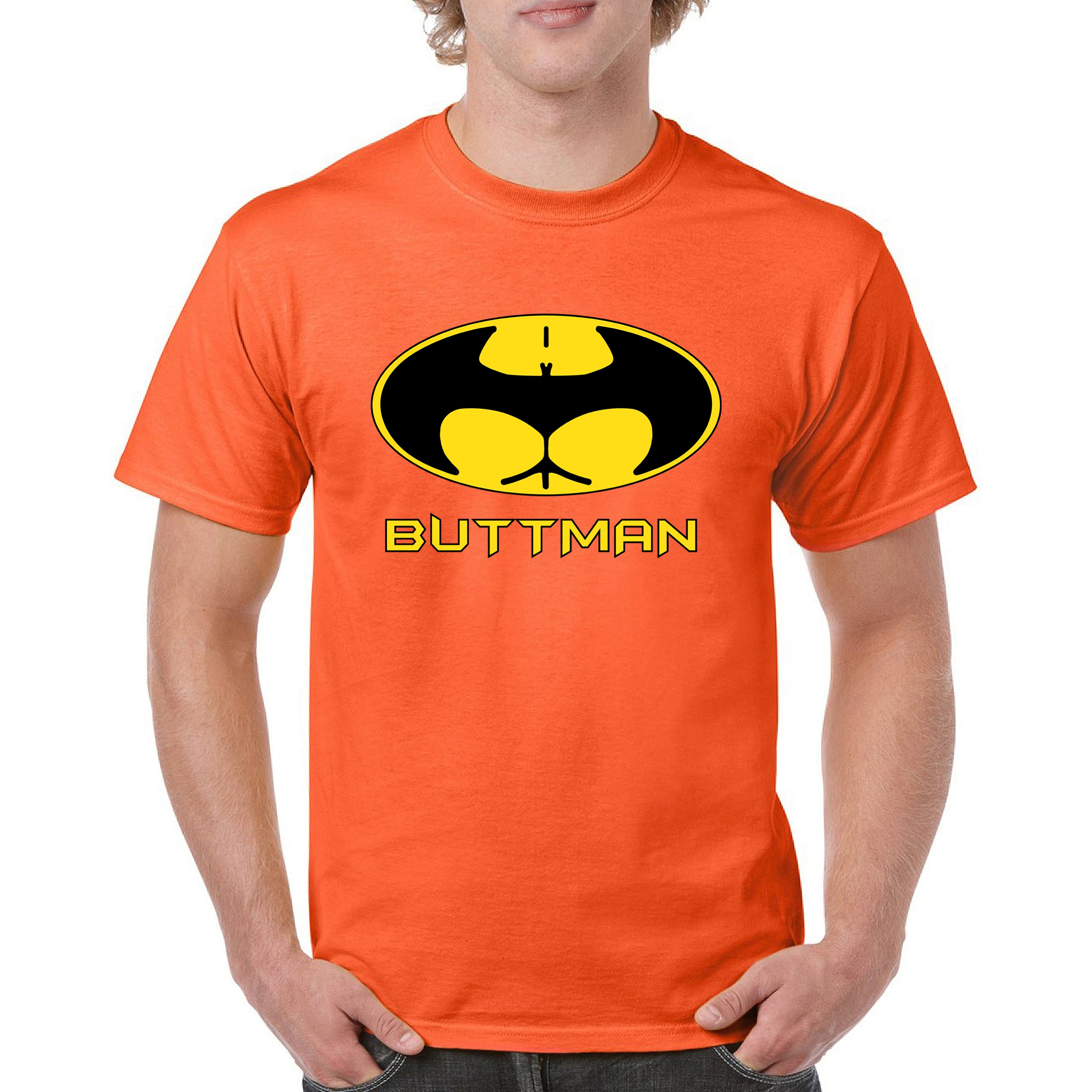 Buttman Funny Parody T-Shirt Humor Booty Ass Drinking Tee Shirt - Picture 64 of 112