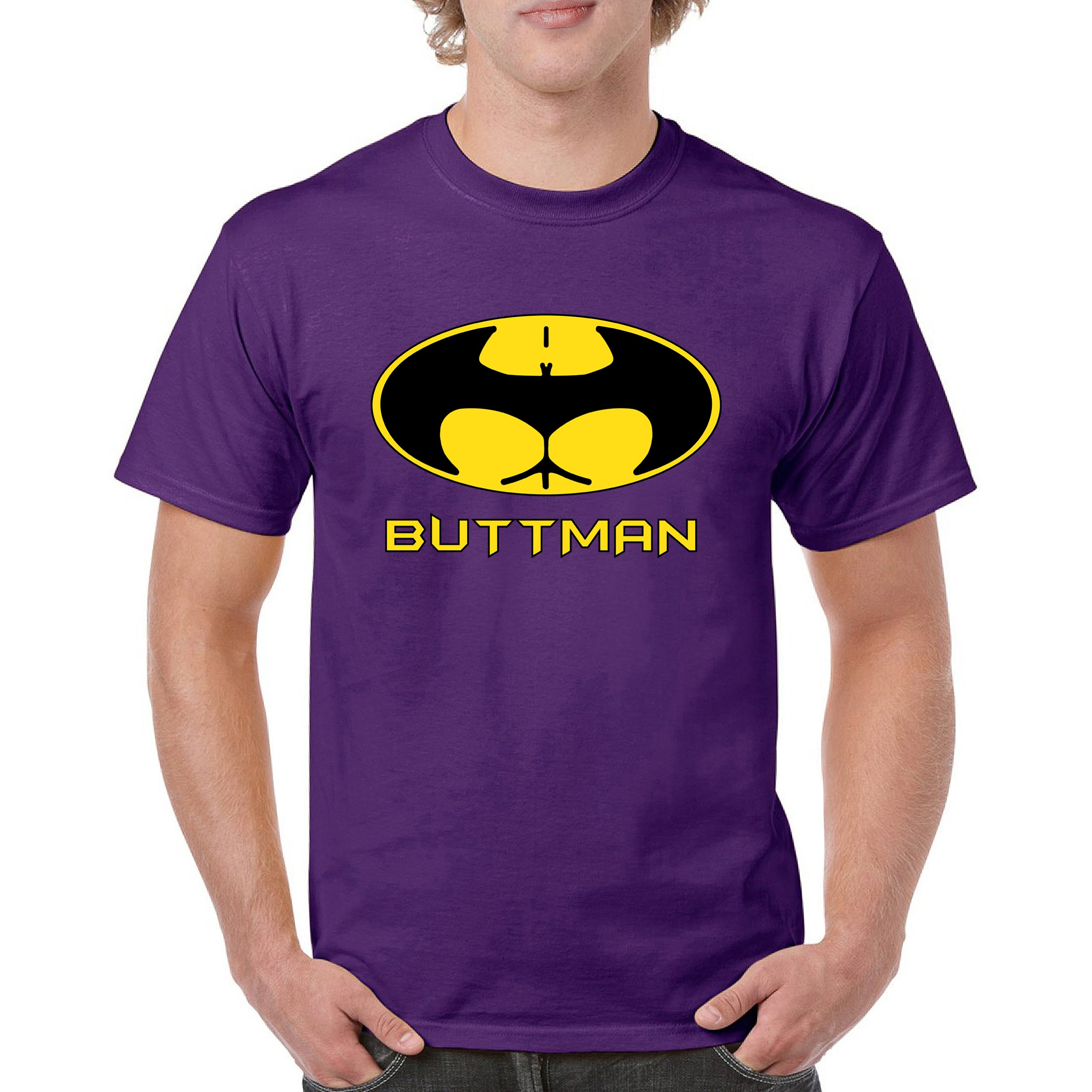 Buttman Funny Parody T-Shirt Humor Booty Ass Drinking Tee Shirt - Picture 99 of 112