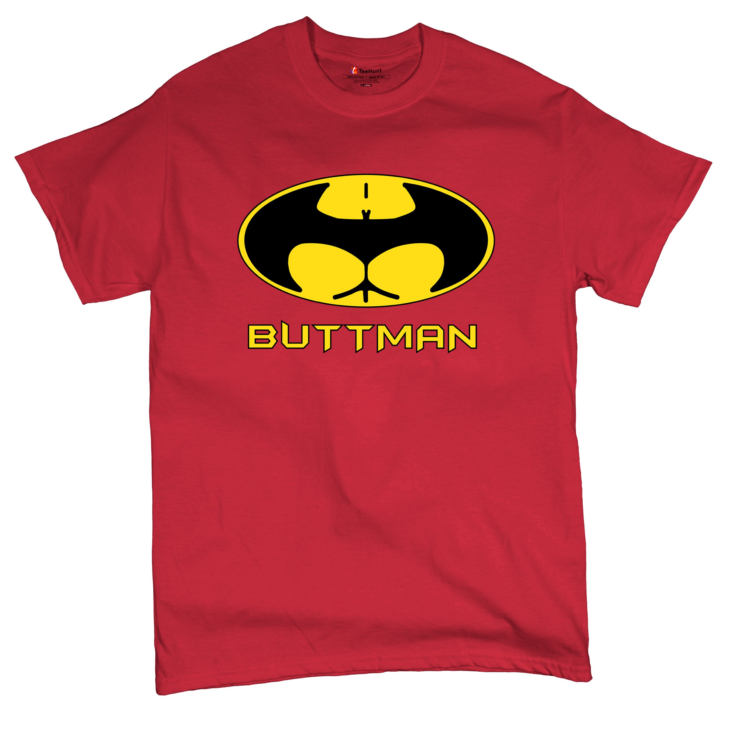 Buttman Funny Parody T-Shirt Humor Booty Ass Drinking Tee Shirt - Picture 61 of 112