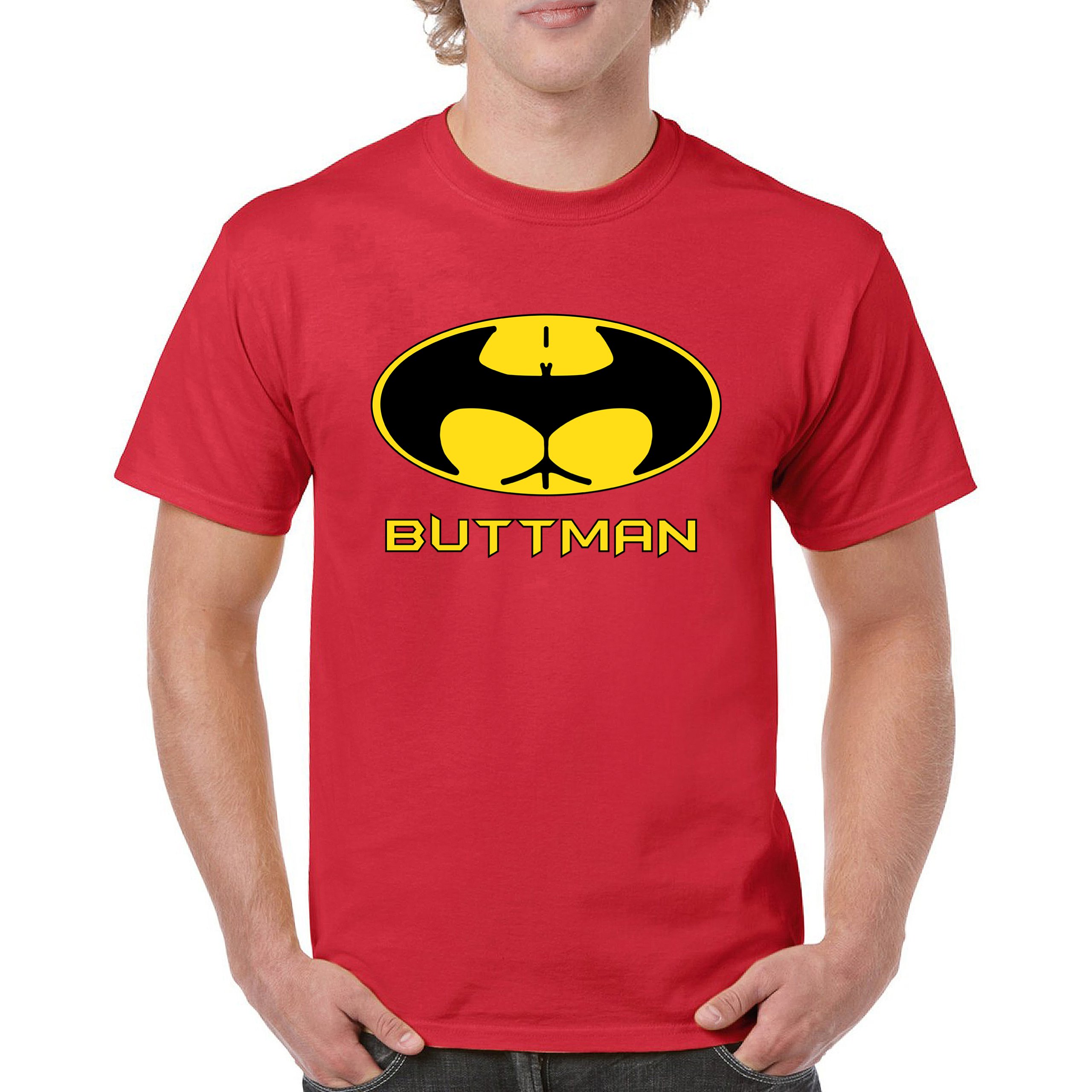 Buttman Funny Parody T-Shirt Humor Booty Ass Drinking Tee Shirt - Picture 57 of 112