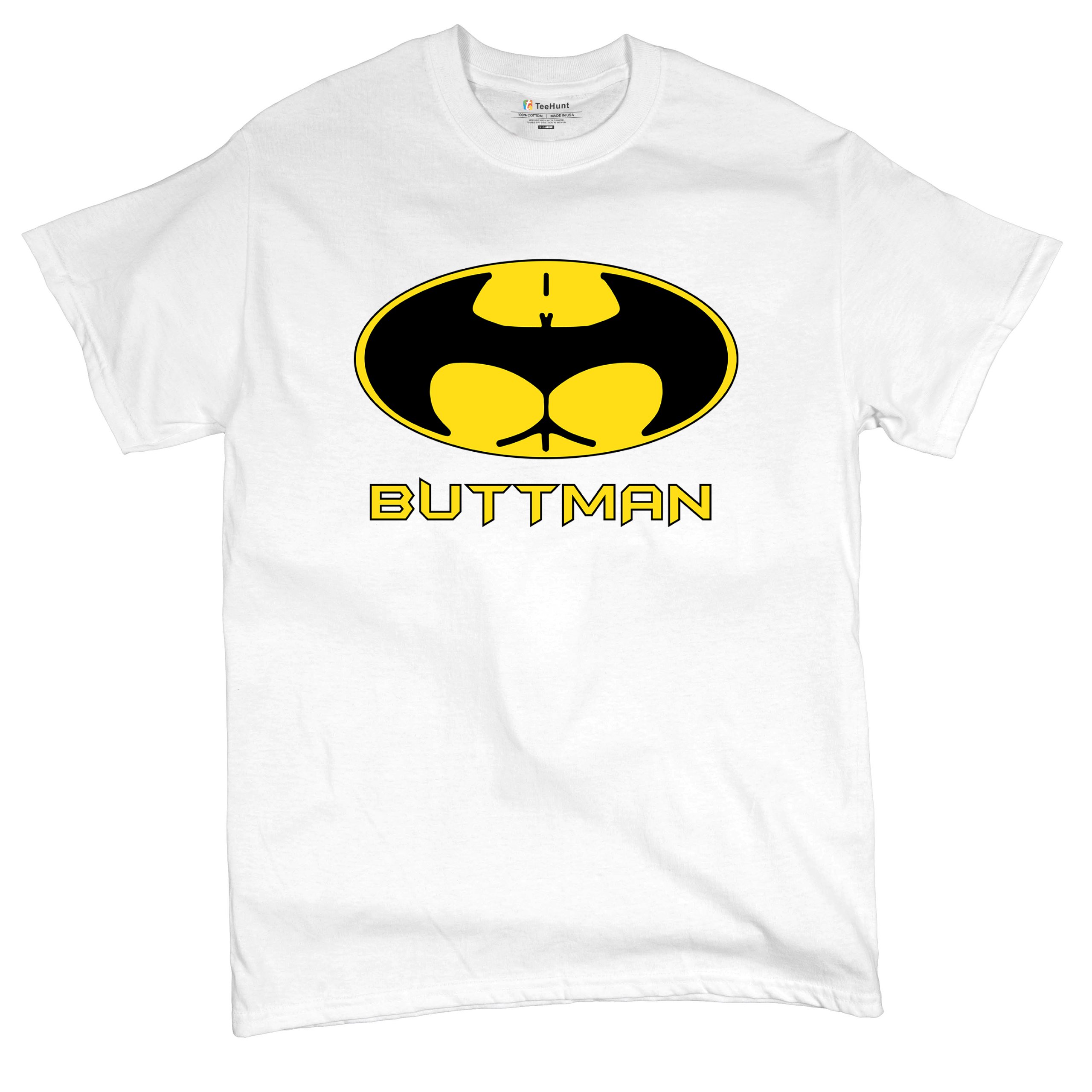 Buttman Funny Parody T-Shirt Humor Booty Ass Drinking Tee Shirt - Picture 40 of 112