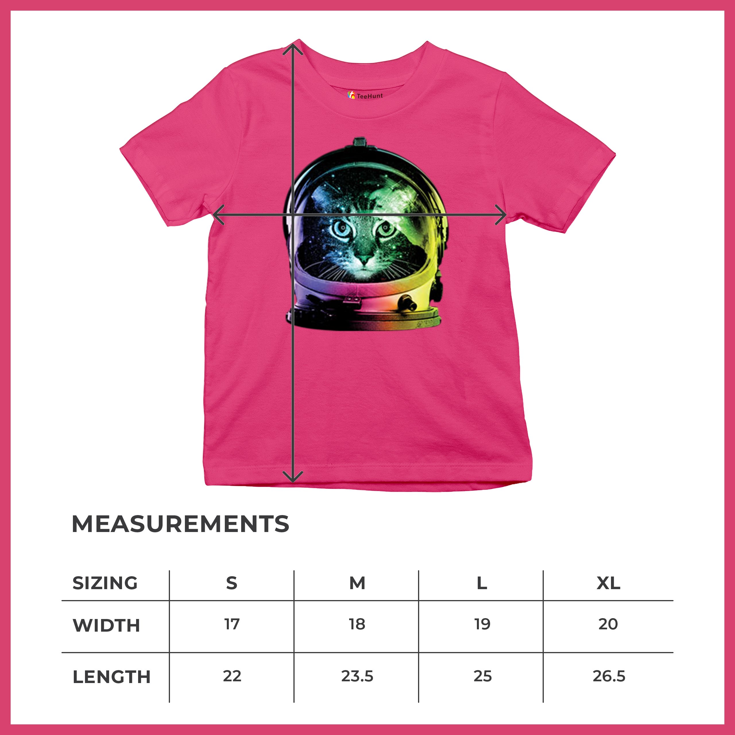 Space Cat Youth T-Shirt Astronaut Kitten Neon Galaxy Tee - Picture 35 of 56