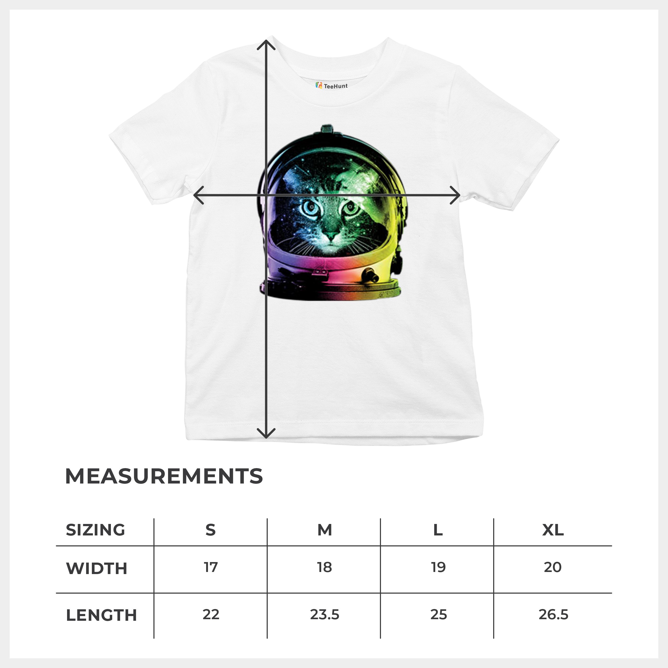 Space Cat Youth T-Shirt Astronaut Kitten Neon Galaxy Tee - Picture 21 of 56