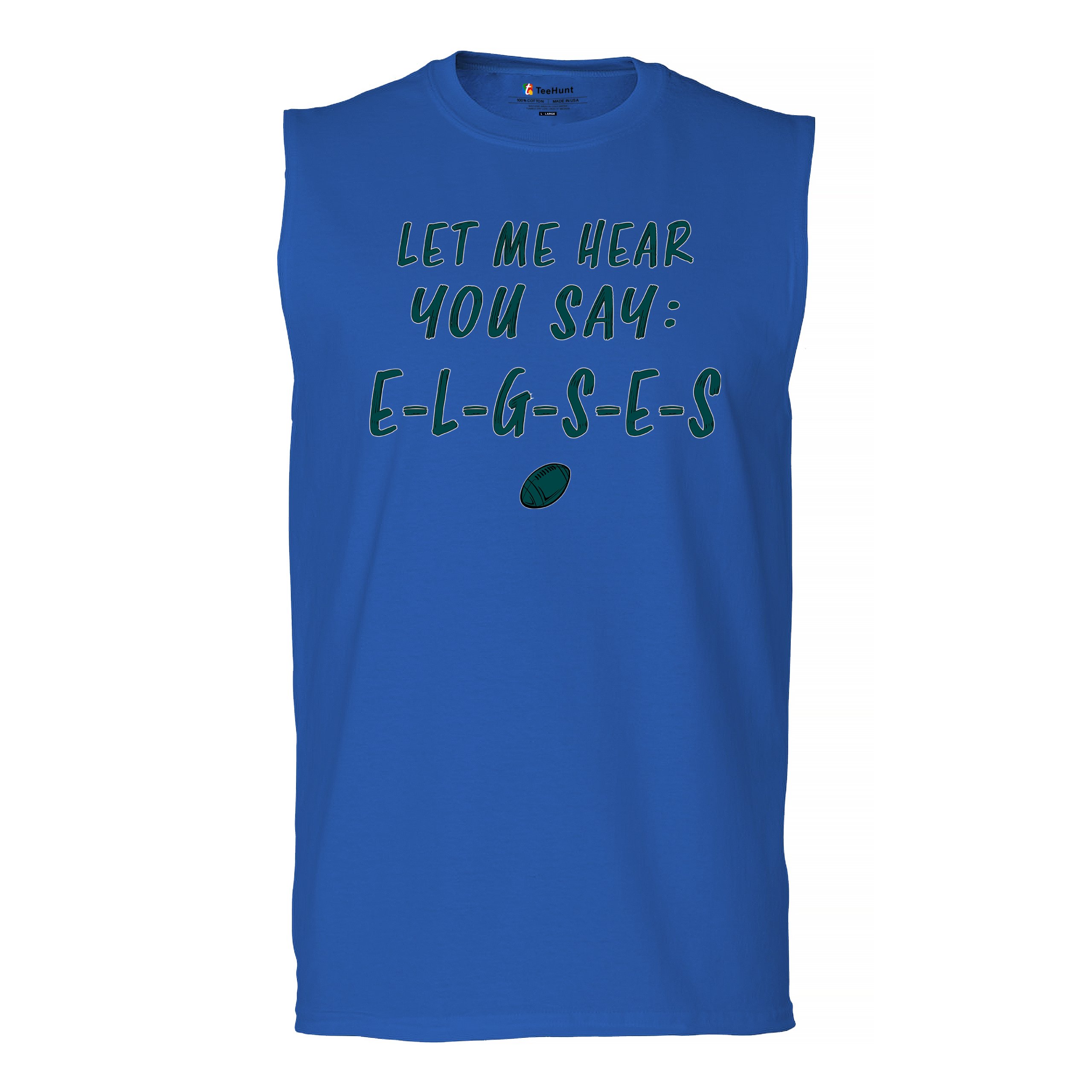 Let Me Hear You Say E-L-G-S-E-S Muskelshirt Philadelphia Philly Fan PA Herren - Bild 43 von 49