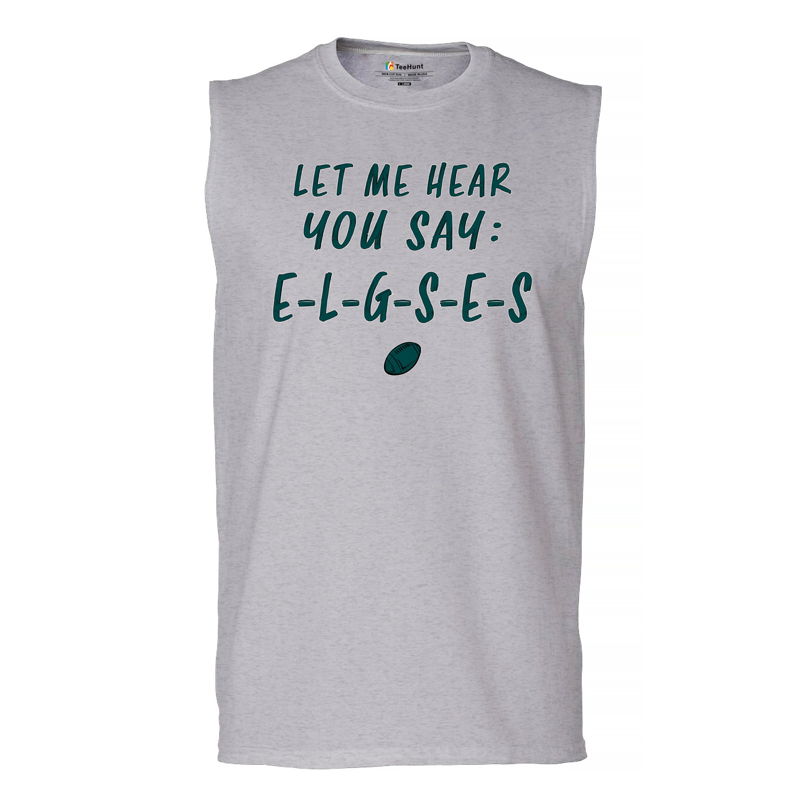 Let Me Hear You Say E-L-G-S-E-S Muskelshirt Philadelphia Philly Fan PA Herren - Bild 15 von 49
