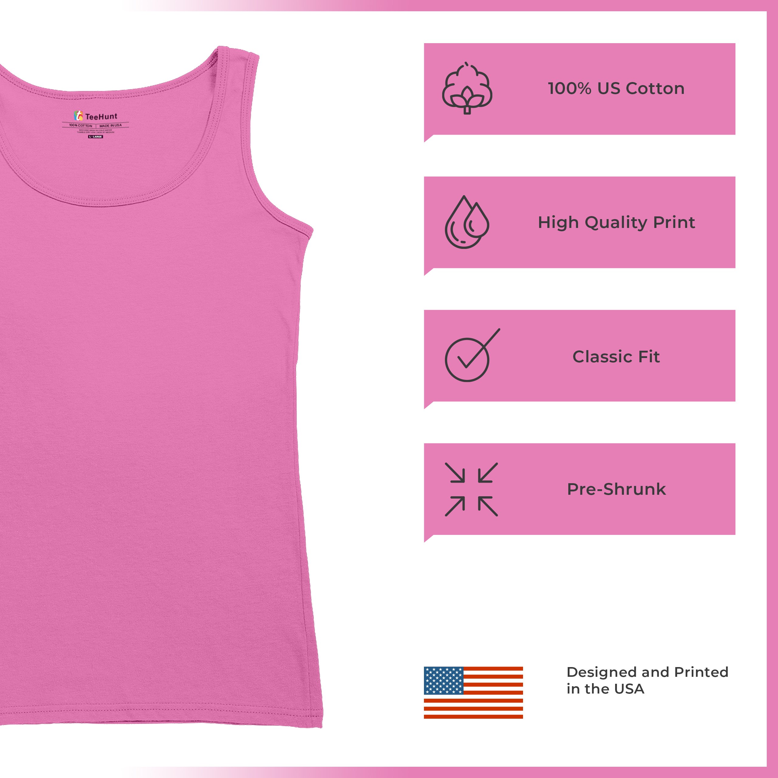 Happy Easter Bunny Ears Women's Tank Top Religious Jesus Christ Has Risen - Picture 41 of 42