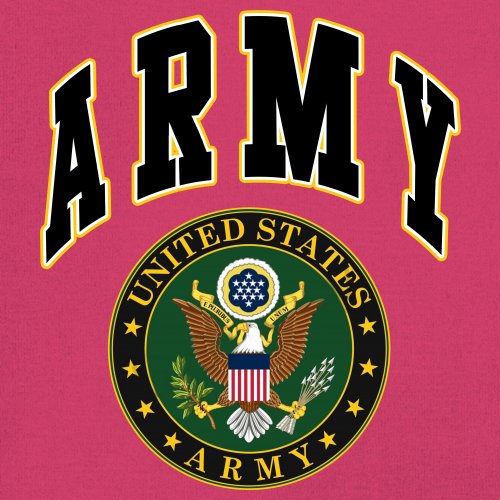 United States Army Long Sleeve T-Shirt Army Crest Patriotic