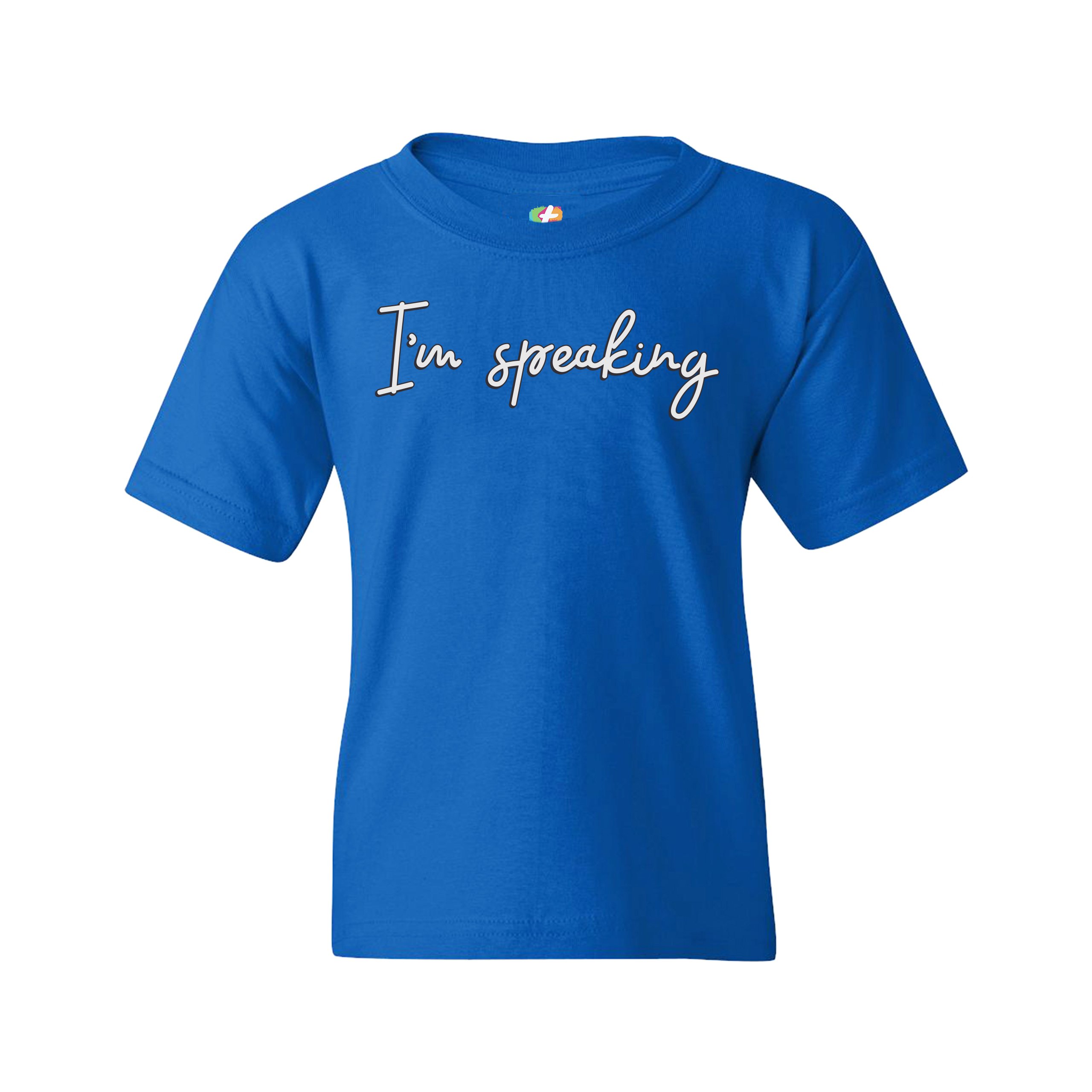 I'm Speaking Youth T-shirt Biden Harris 2024 Vice Presidential Debate Kids - Picture 23 of 29