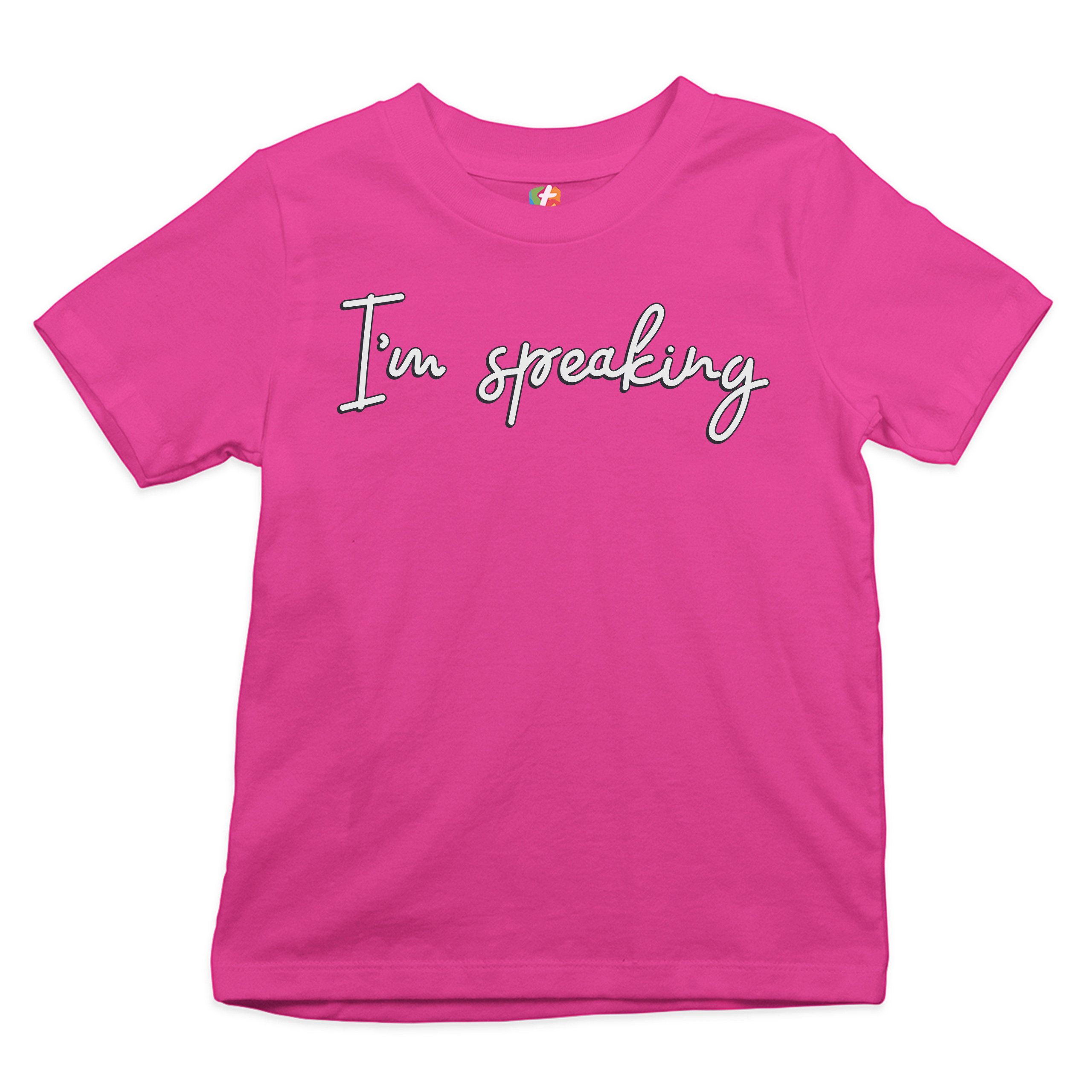 I'm Speaking Youth T-shirt Biden Harris 2024 Vice Presidential Debate Kids - Picture 26 of 29