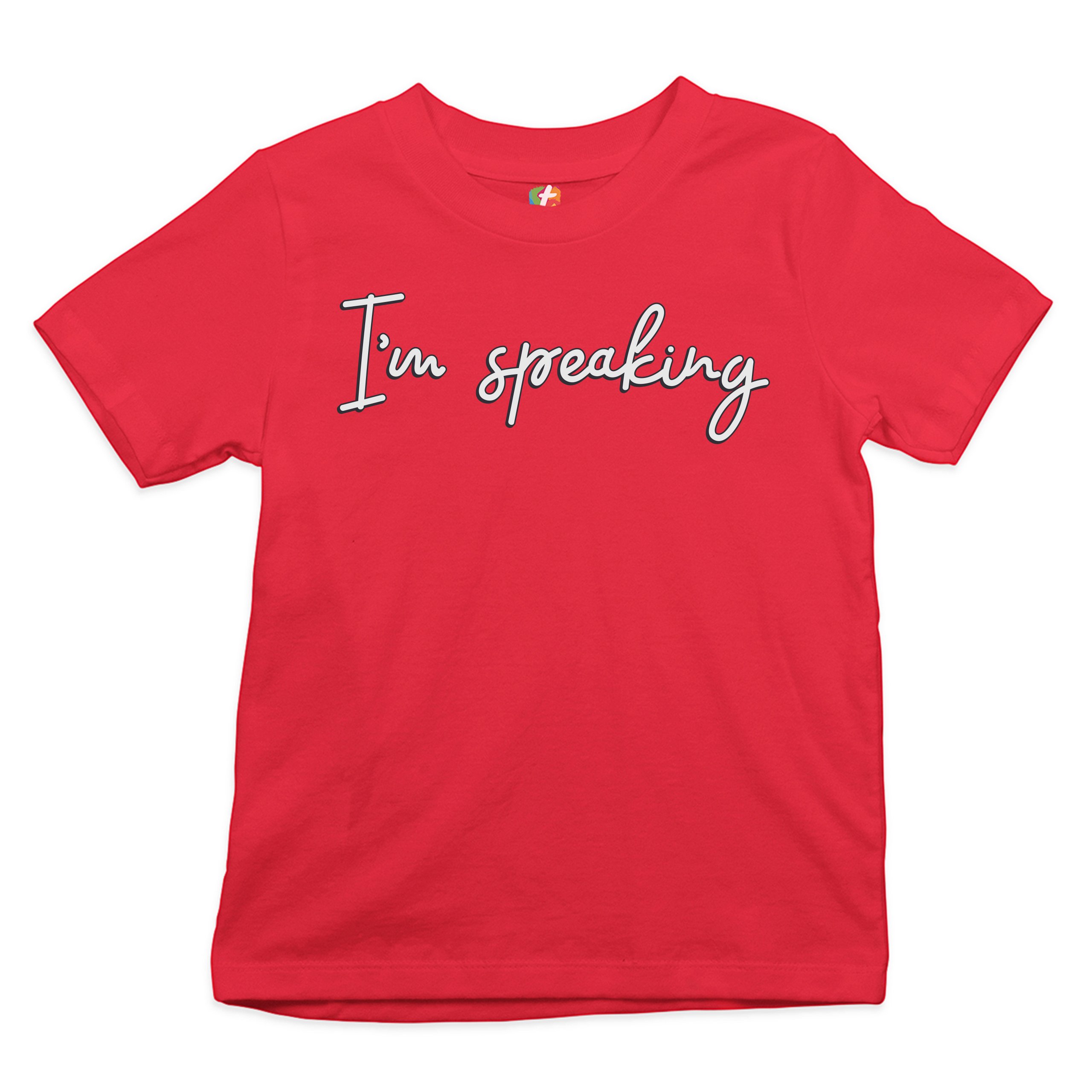 I'm Speaking Youth T-shirt Biden Harris 2024 Vice Presidential Debate Kids - Picture 10 of 29