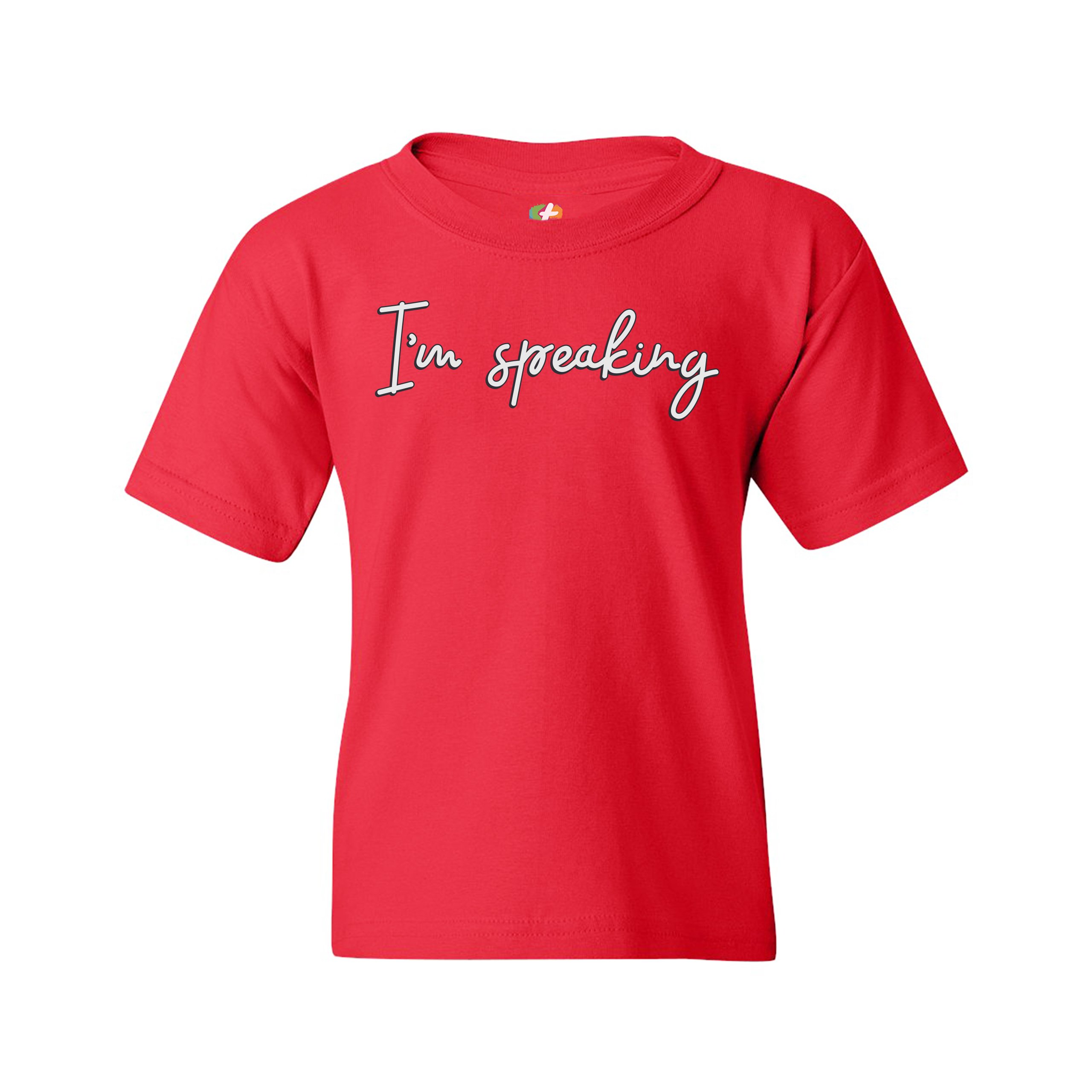I'm Speaking Youth T-shirt Biden Harris 2024 Vice Presidential Debate Kids - Picture 11 of 29