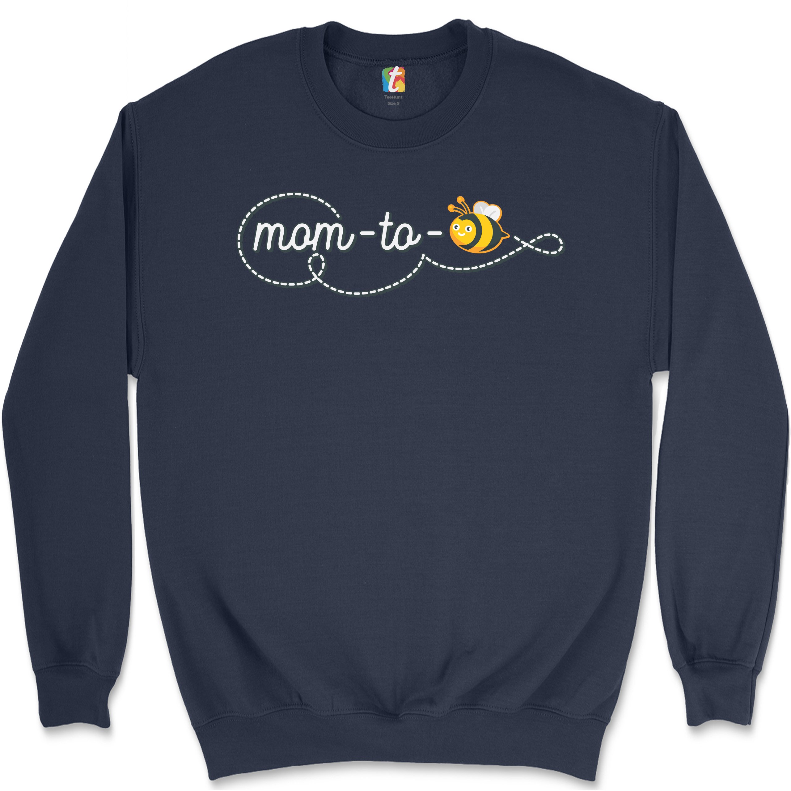 Mom to Bee Sweatshirt Pregnancy Announcement Maternity Mother's Day Crewneck - Picture 18 of 29