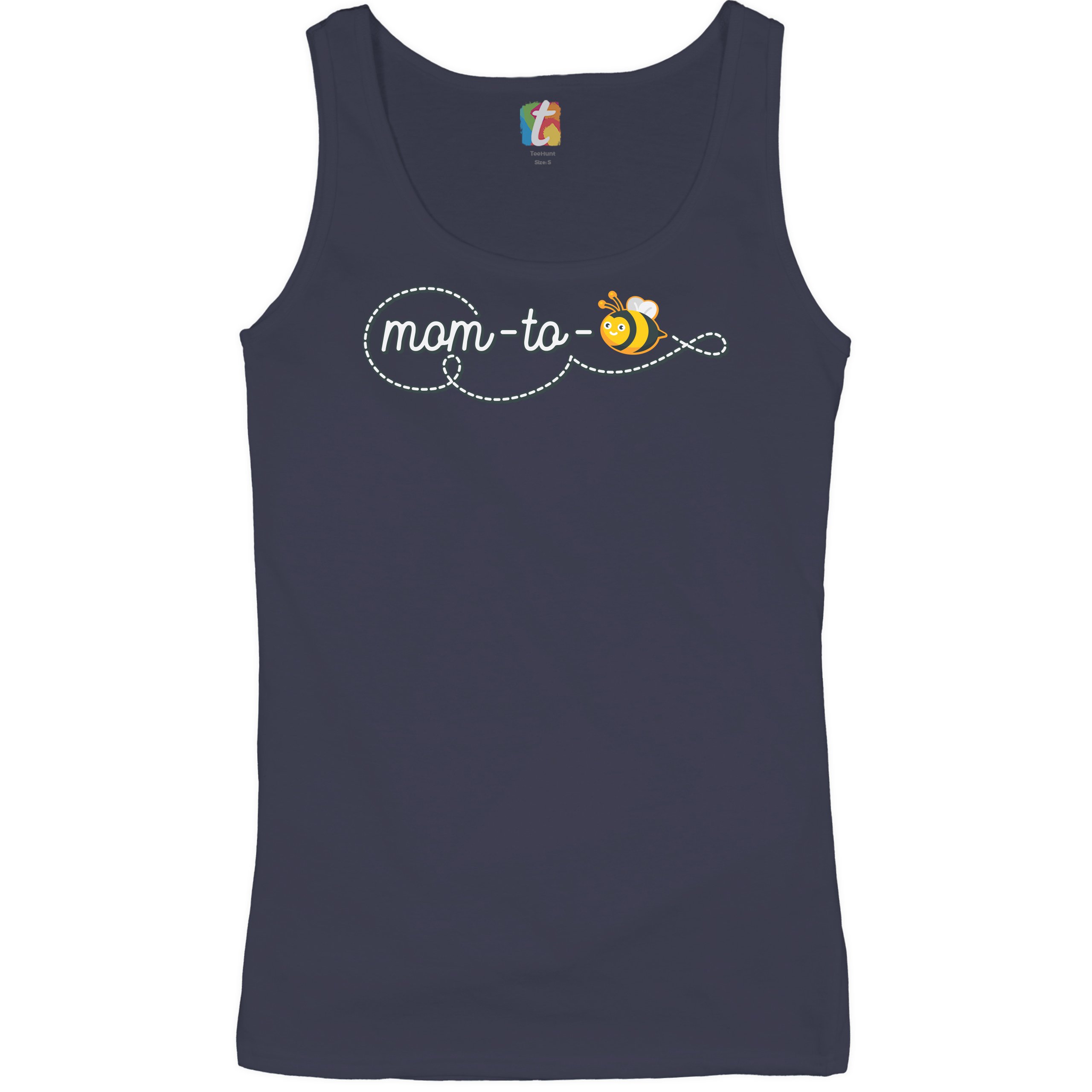 Mom to Bee Women's Tank Top Pregnancy Announcement Maternity Mother's Day - Picture 14 of 21