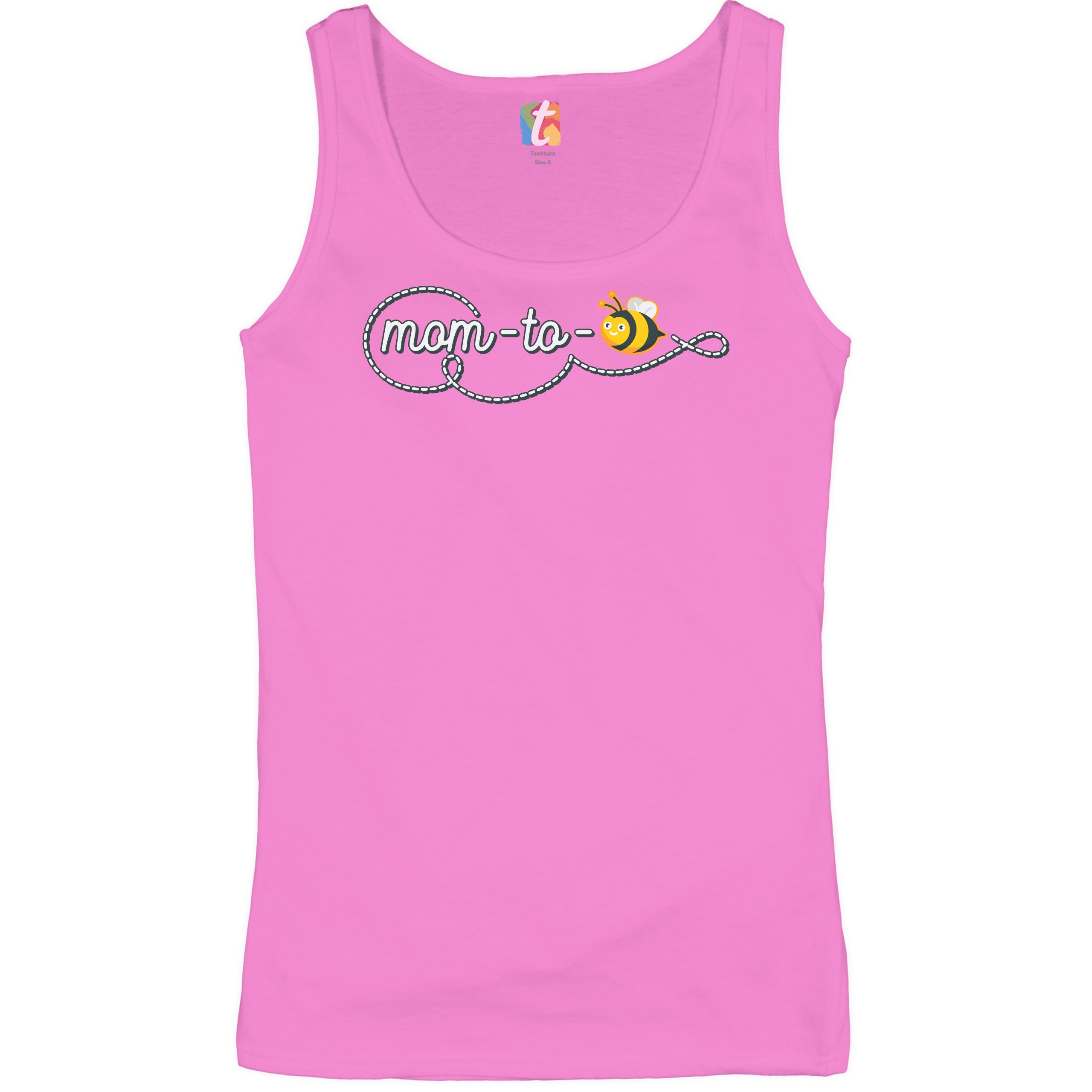 Mom to Bee Women's Tank Top Pregnancy Announcement Maternity Mother's Day - Picture 18 of 21
