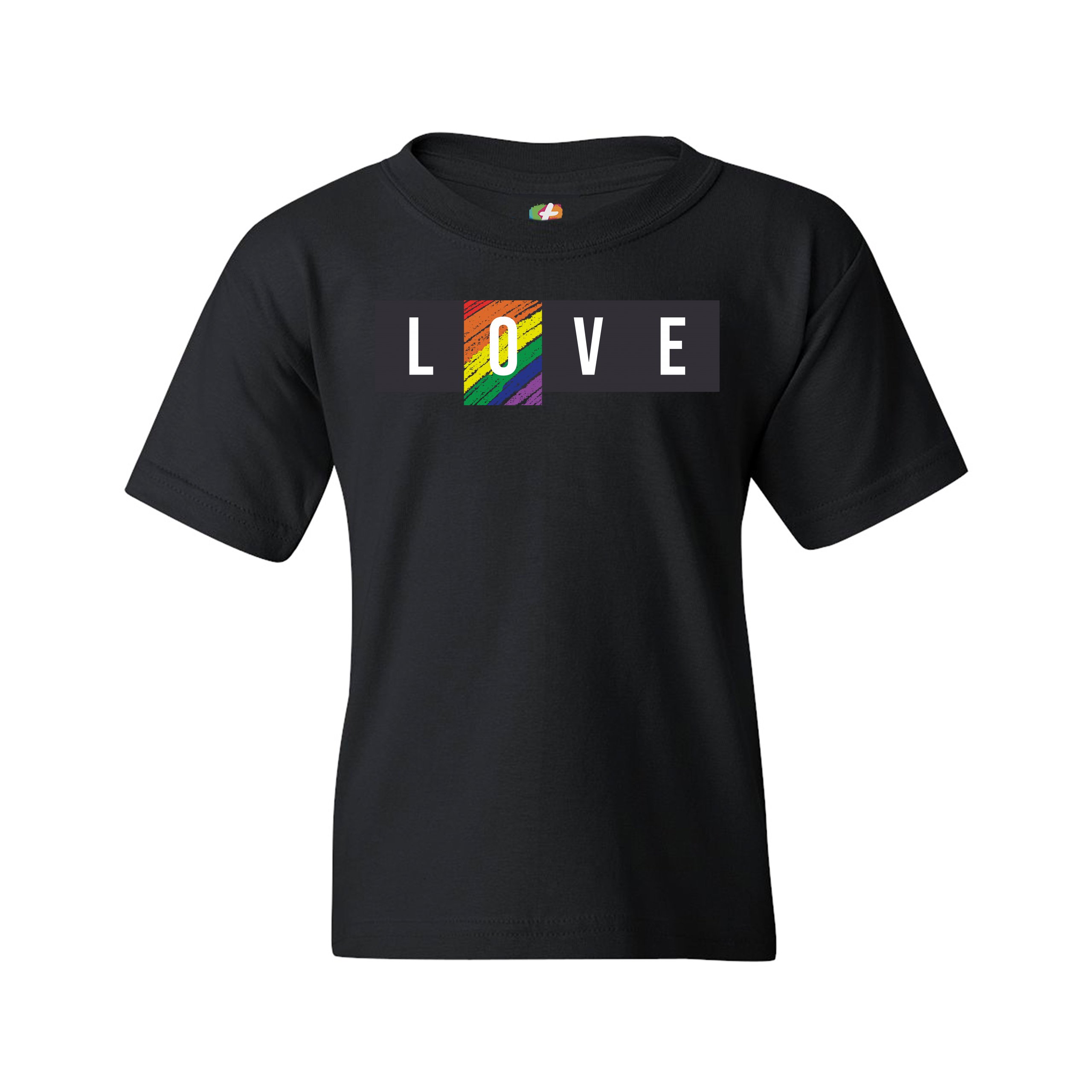 LOVE Youth T-shirt Gay Pride Rainbow LGBTQ Tolerance Equality Kids - Picture 7 of 29