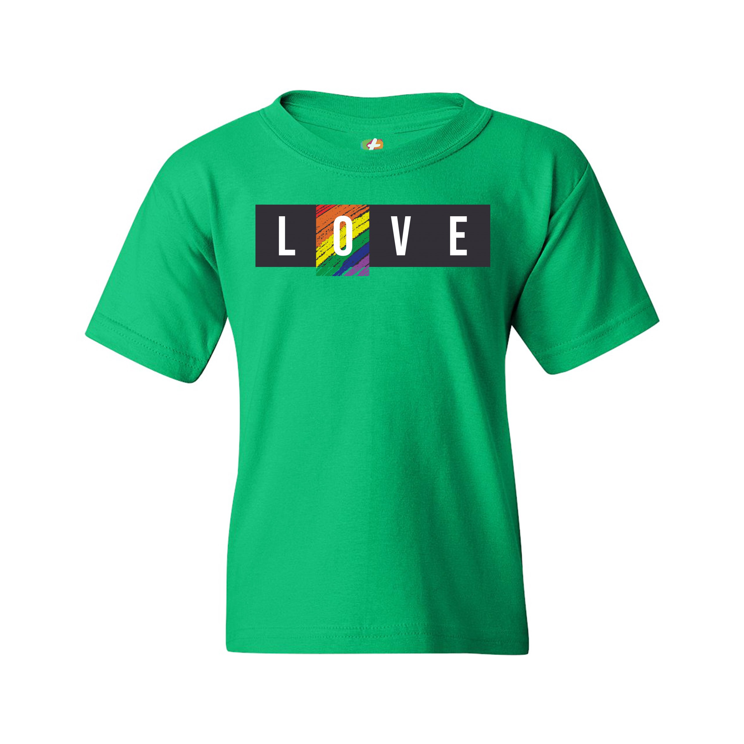 LOVE Youth T-shirt Gay Pride Rainbow LGBTQ Tolerance Equality Kids - Picture 19 of 29