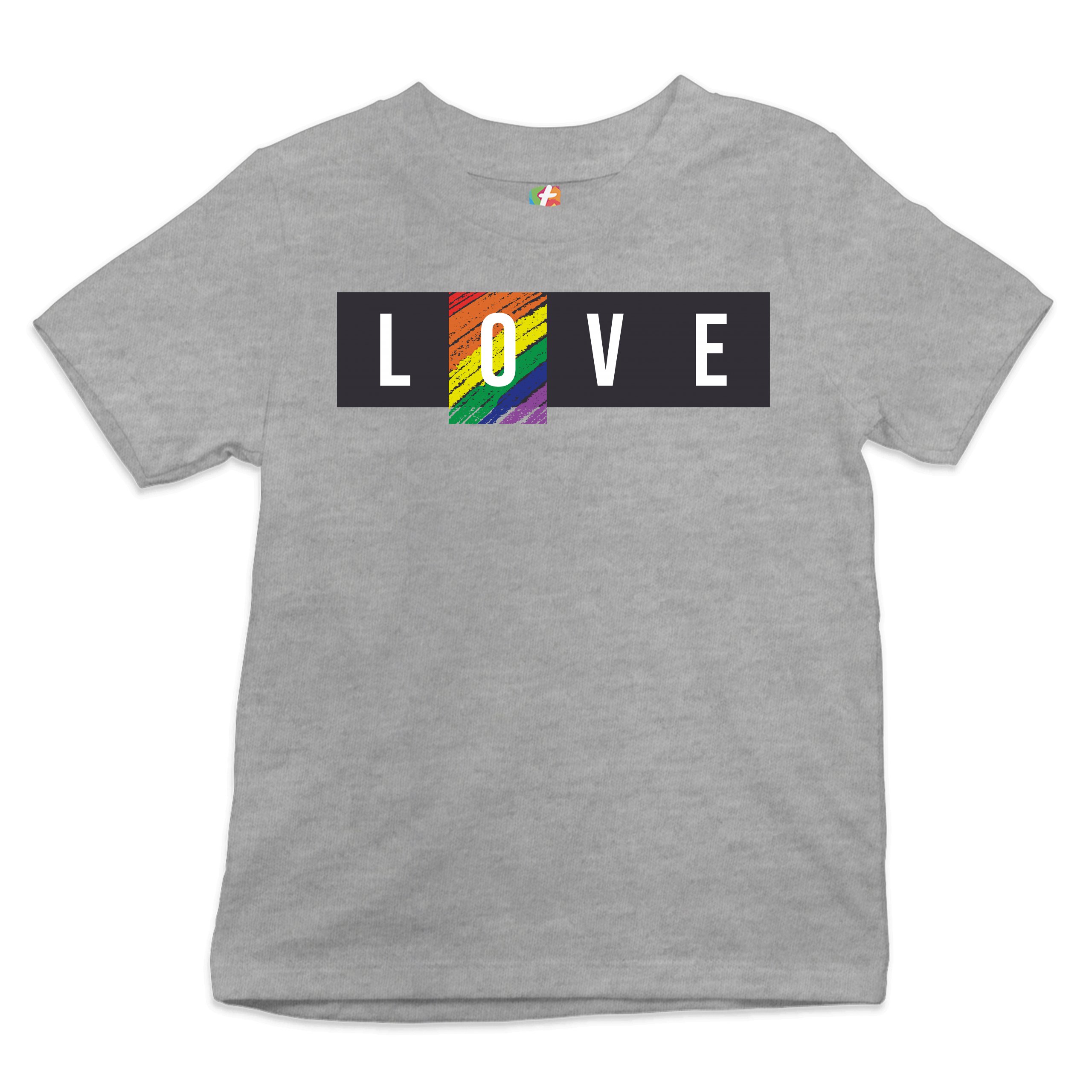 LOVE Youth T-shirt Gay Pride Rainbow LGBTQ Tolerance Equality Kids - Picture 10 of 29