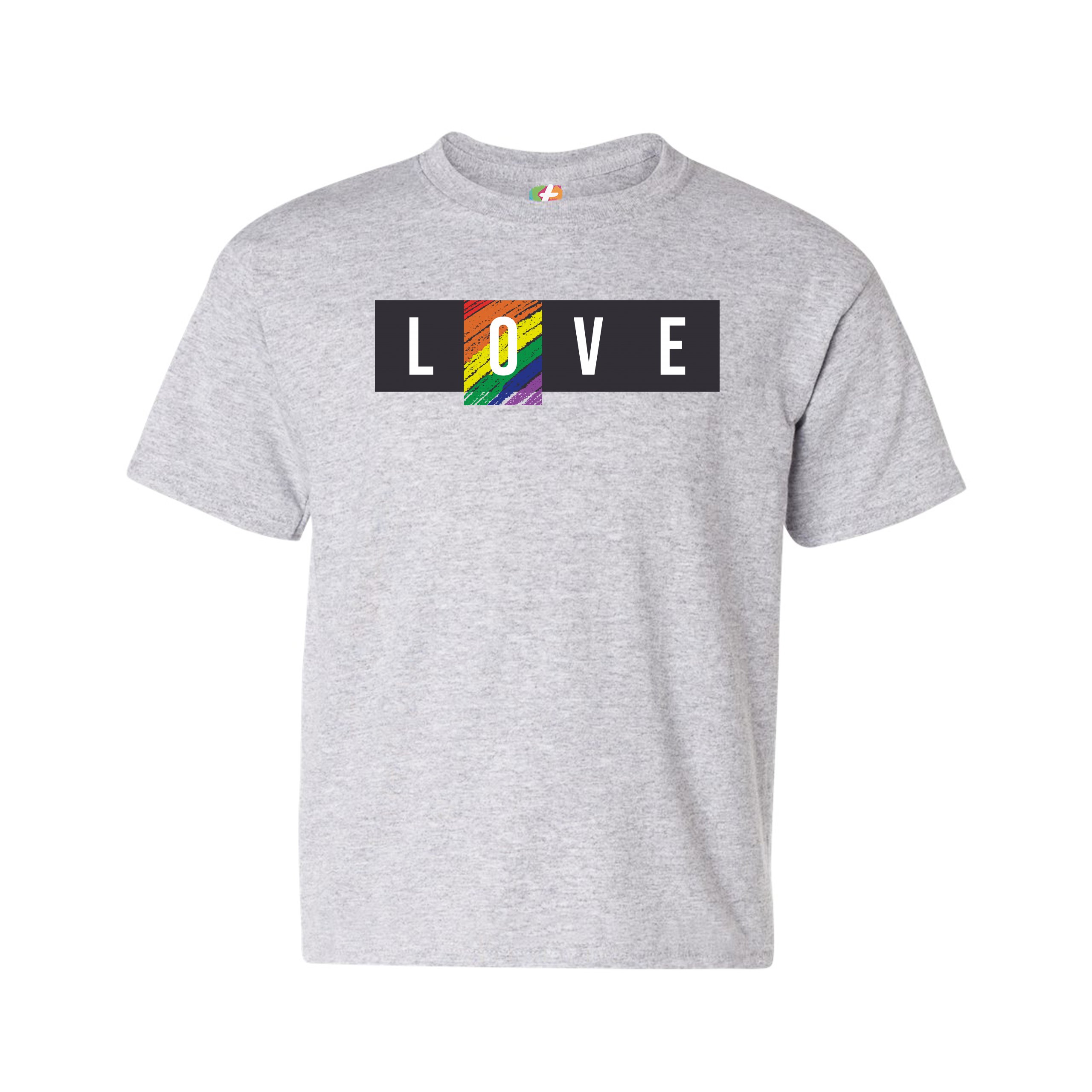 LOVE Youth T-shirt Gay Pride Rainbow LGBTQ Tolerance Equality Kids - Picture 11 of 29