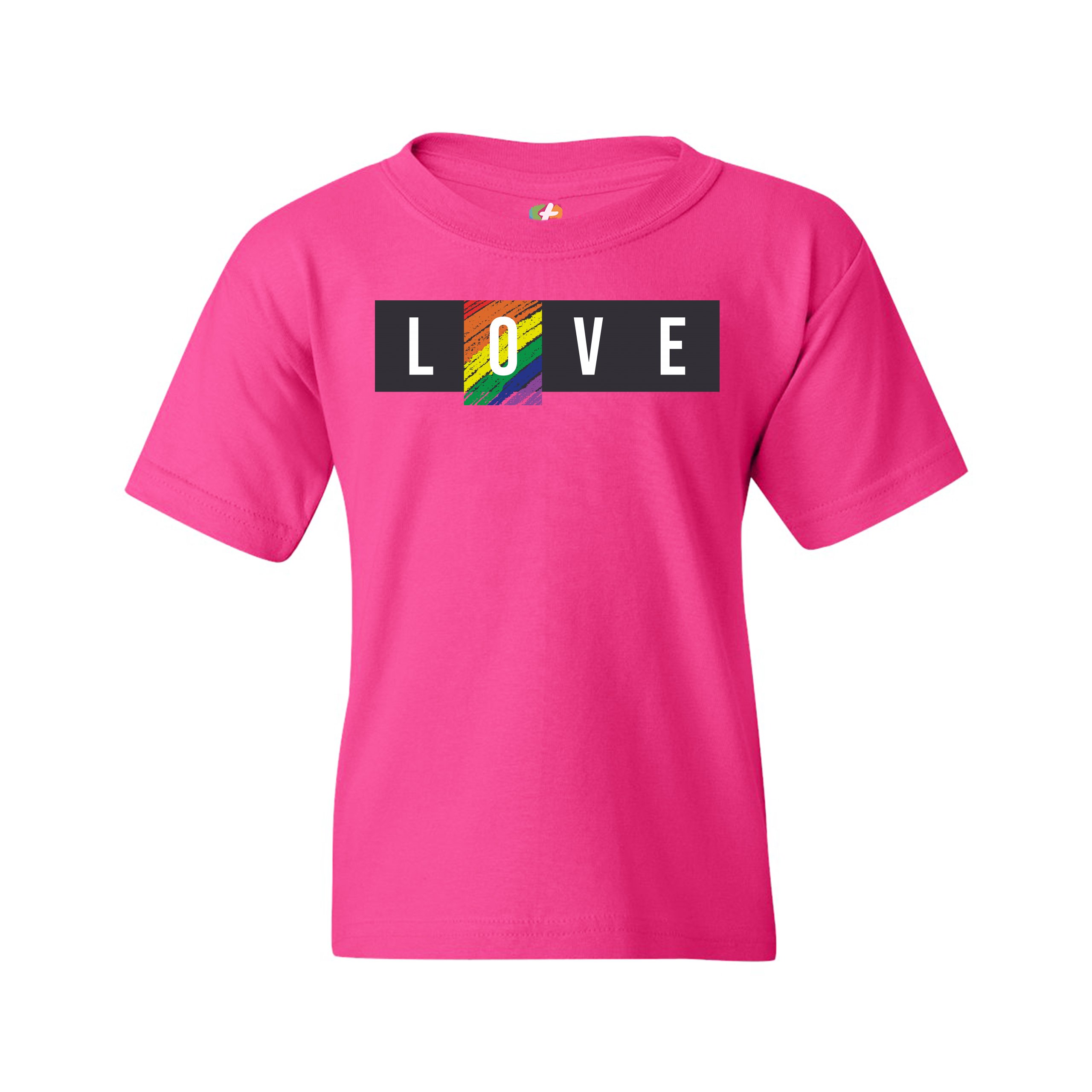 LOVE Youth T-shirt Gay Pride Rainbow LGBTQ Tolerance Equality Kids - Picture 27 of 29