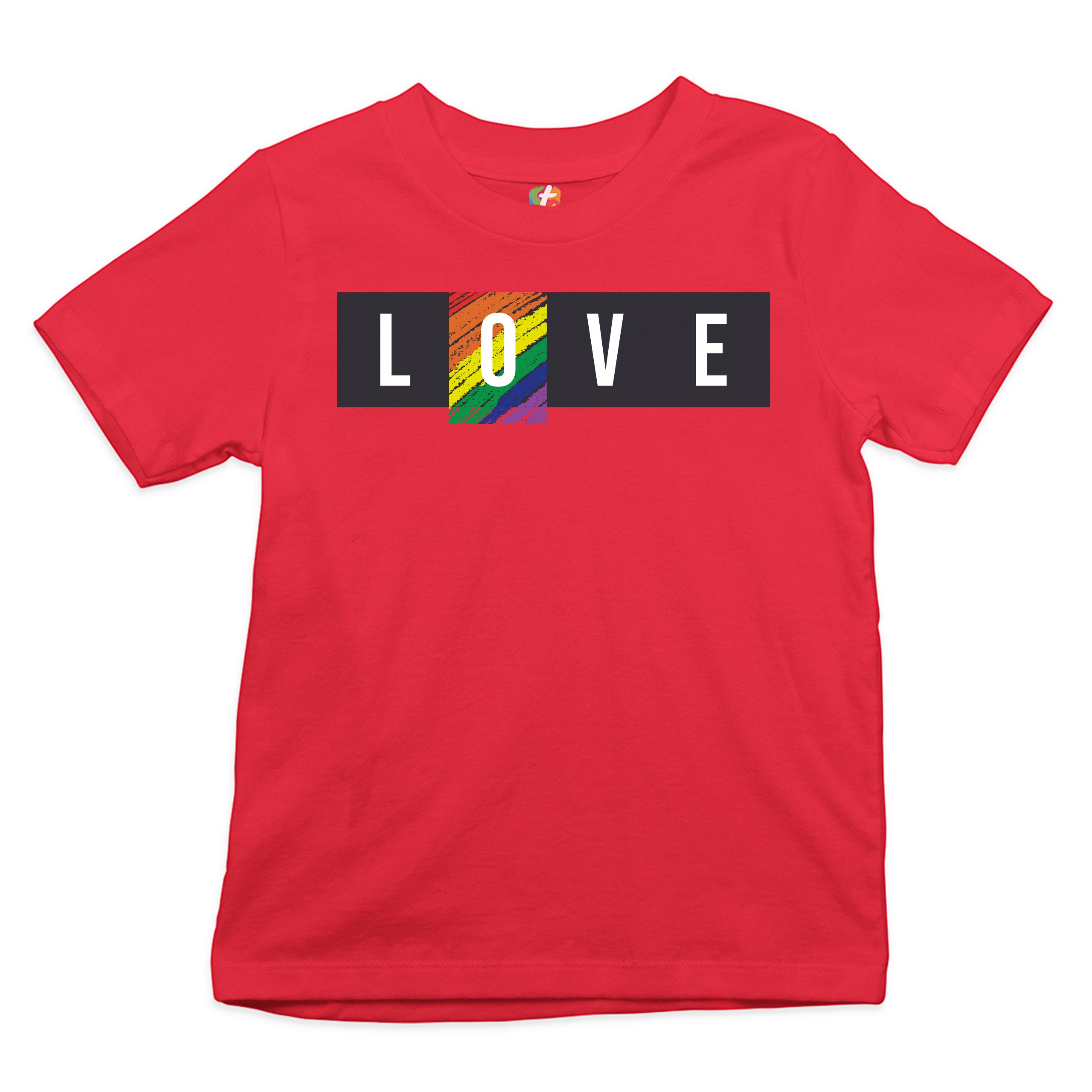 LOVE Youth T-shirt Gay Pride Rainbow LGBTQ Tolerance Equality Kids - Picture 14 of 29
