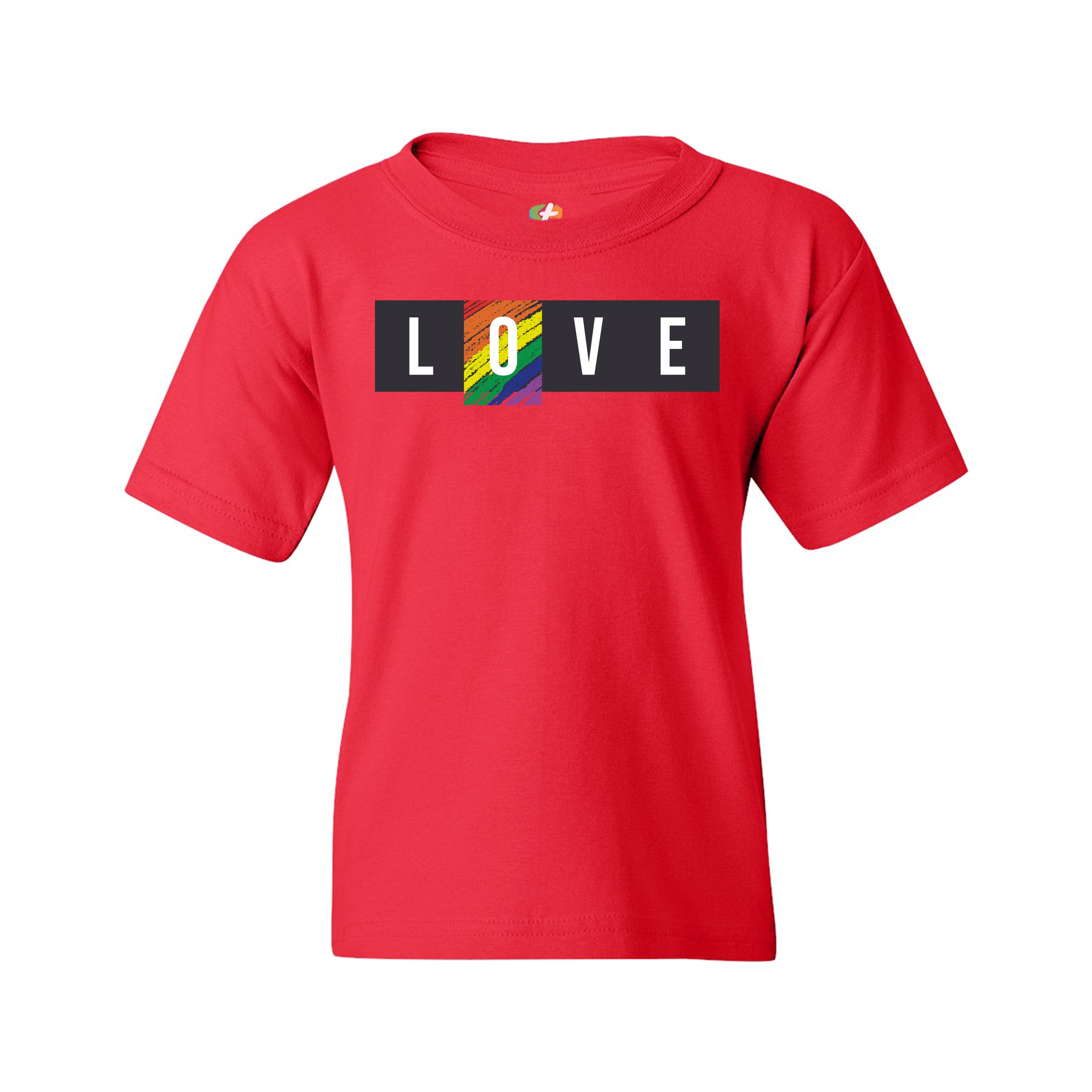 LOVE Youth T-shirt Gay Pride Rainbow LGBTQ Tolerance Equality Kids - Picture 15 of 29