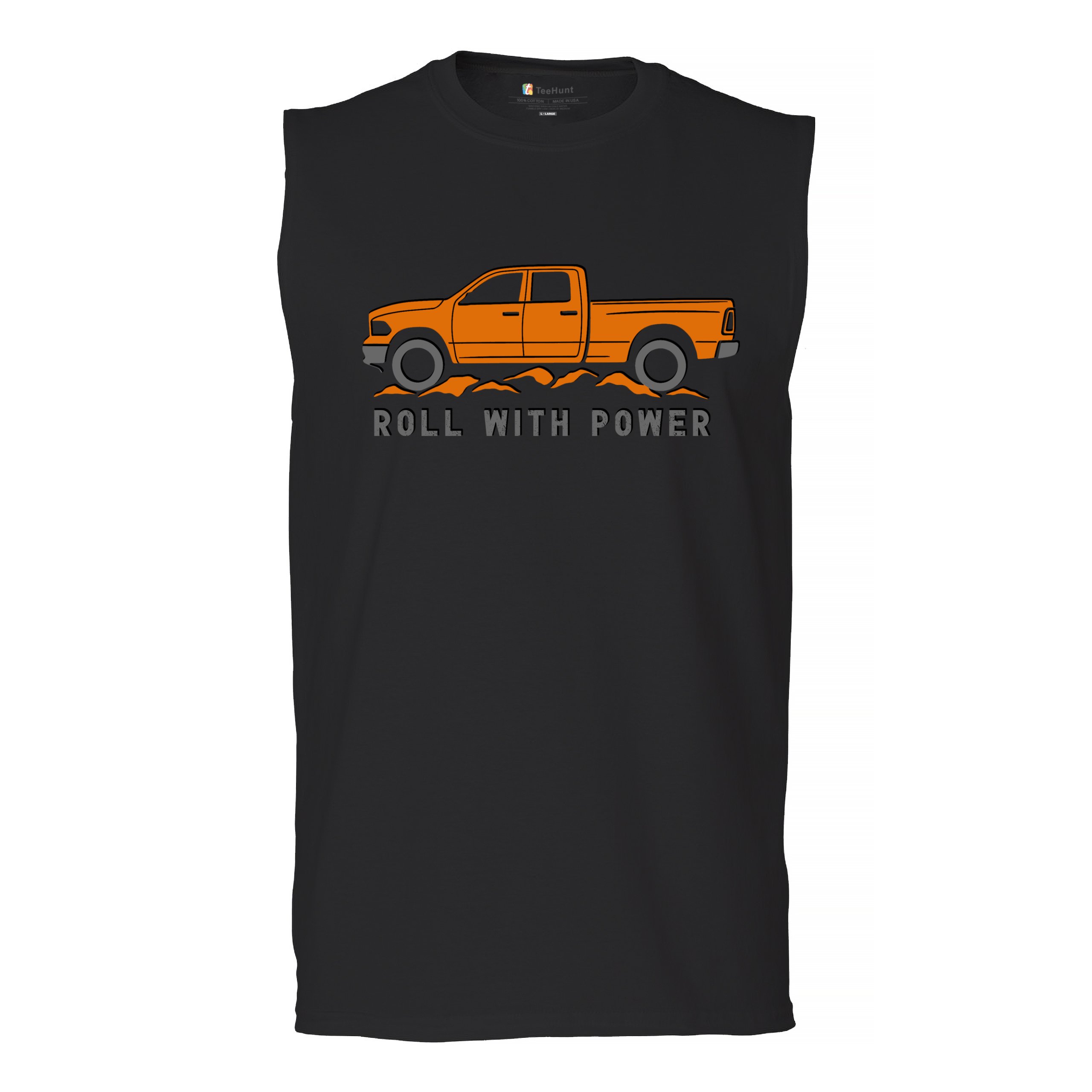 ALTRA Roll With Power American Pickup Truck Camicia Muscolare Uomo Fuoristrada 4x4 Resistente