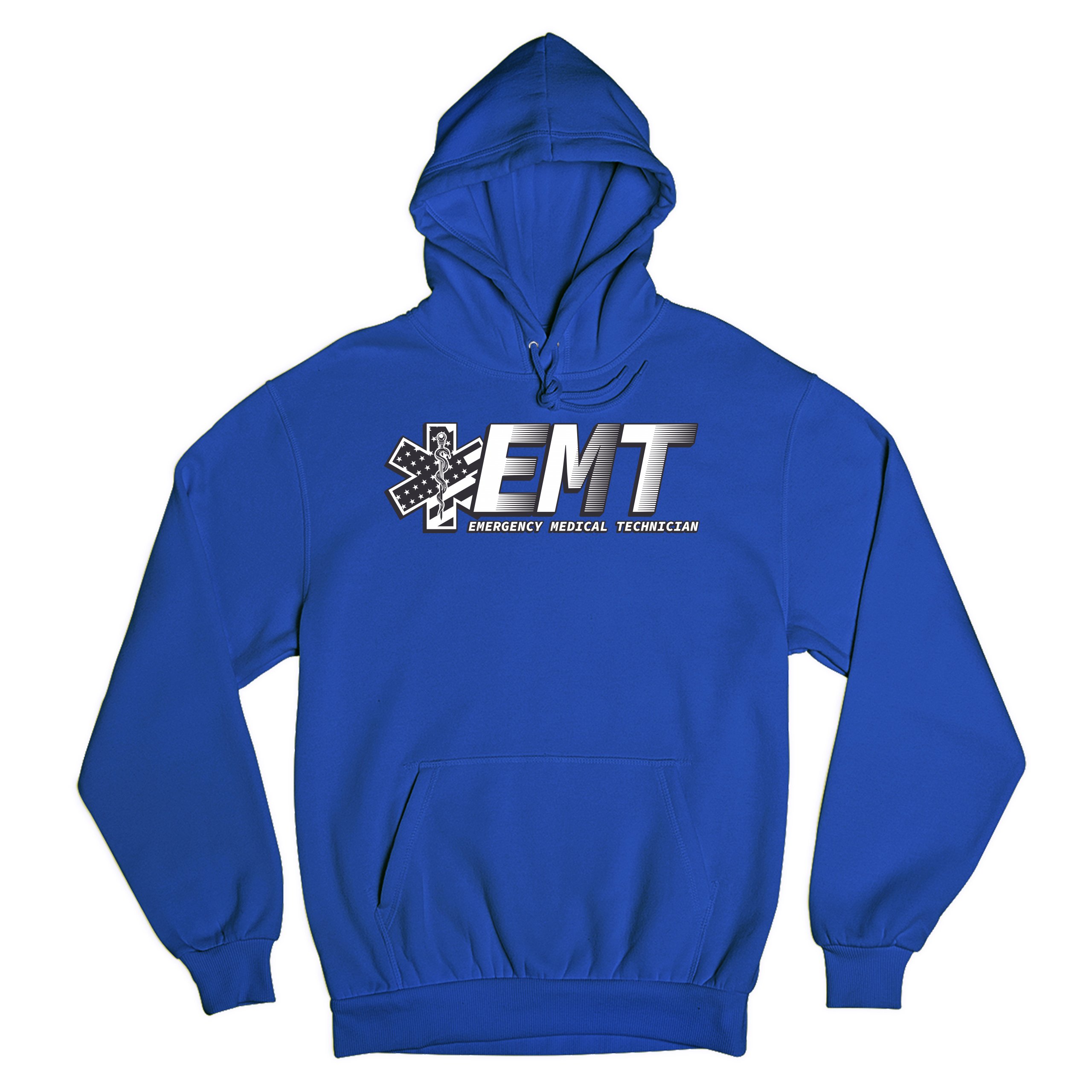EMT Emergency Medical Technician Sweatshirt EMS Paramedic Star of Life Hoodie - Picture 32 of 41