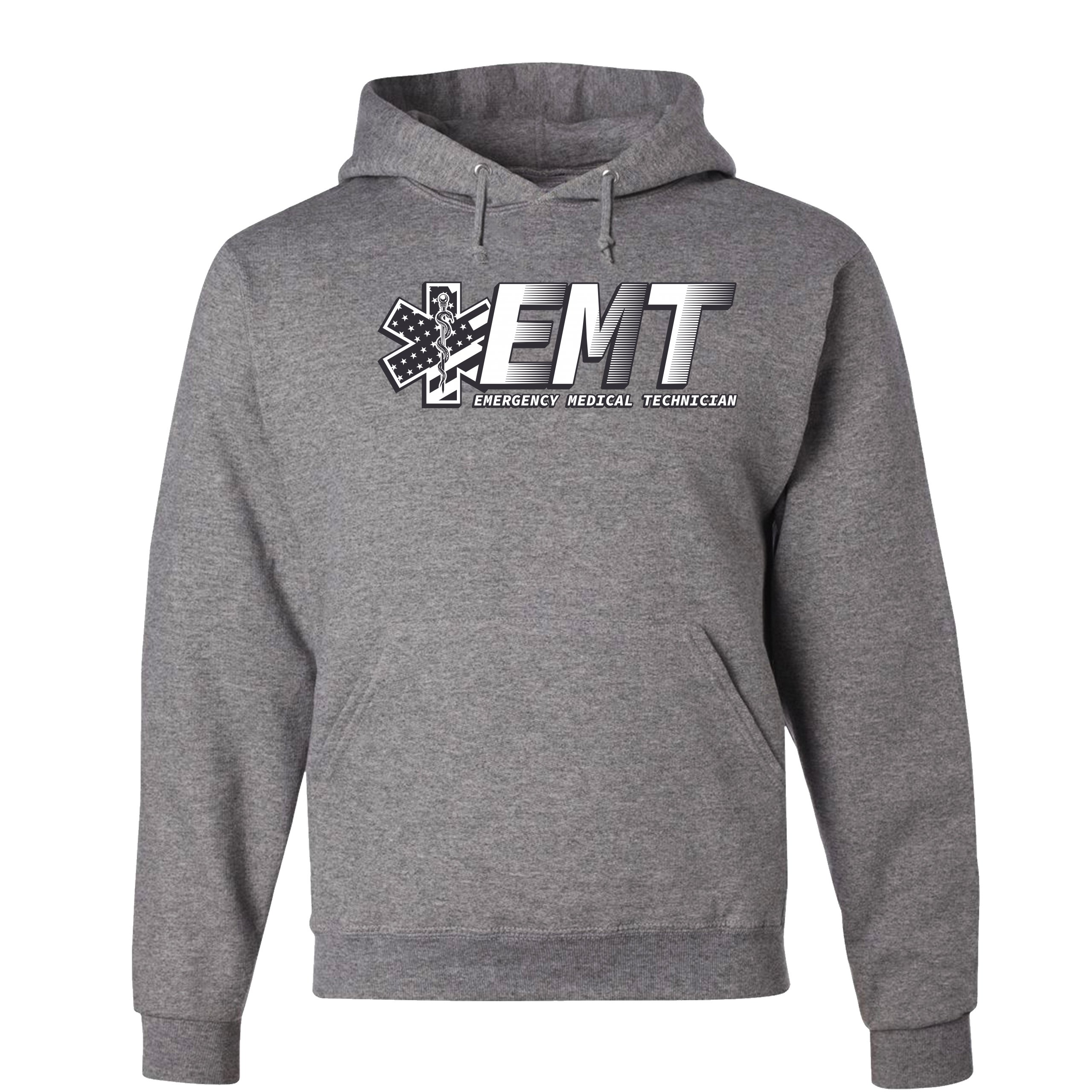 EMT Emergency Medical Technician Sweatshirt EMS Paramedic Star of Life Hoodie - Picture 8 of 41