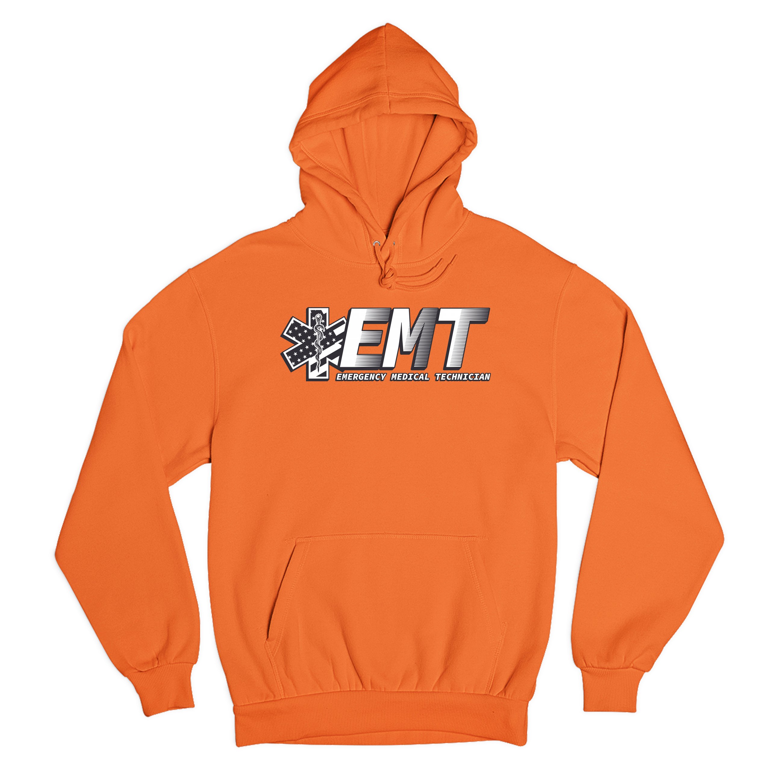 EMT Emergency Medical Technician Sweatshirt EMS Paramedic Star of Life Hoodie - Picture 12 of 41