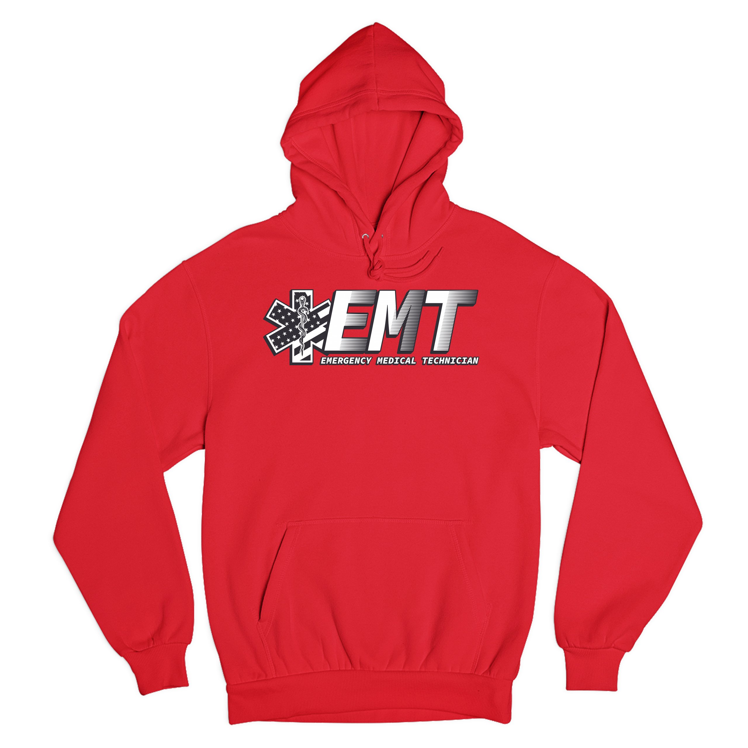 EMT Emergency Medical Technician Sweatshirt EMS Paramedic Star of Life Hoodie - Picture 22 of 41