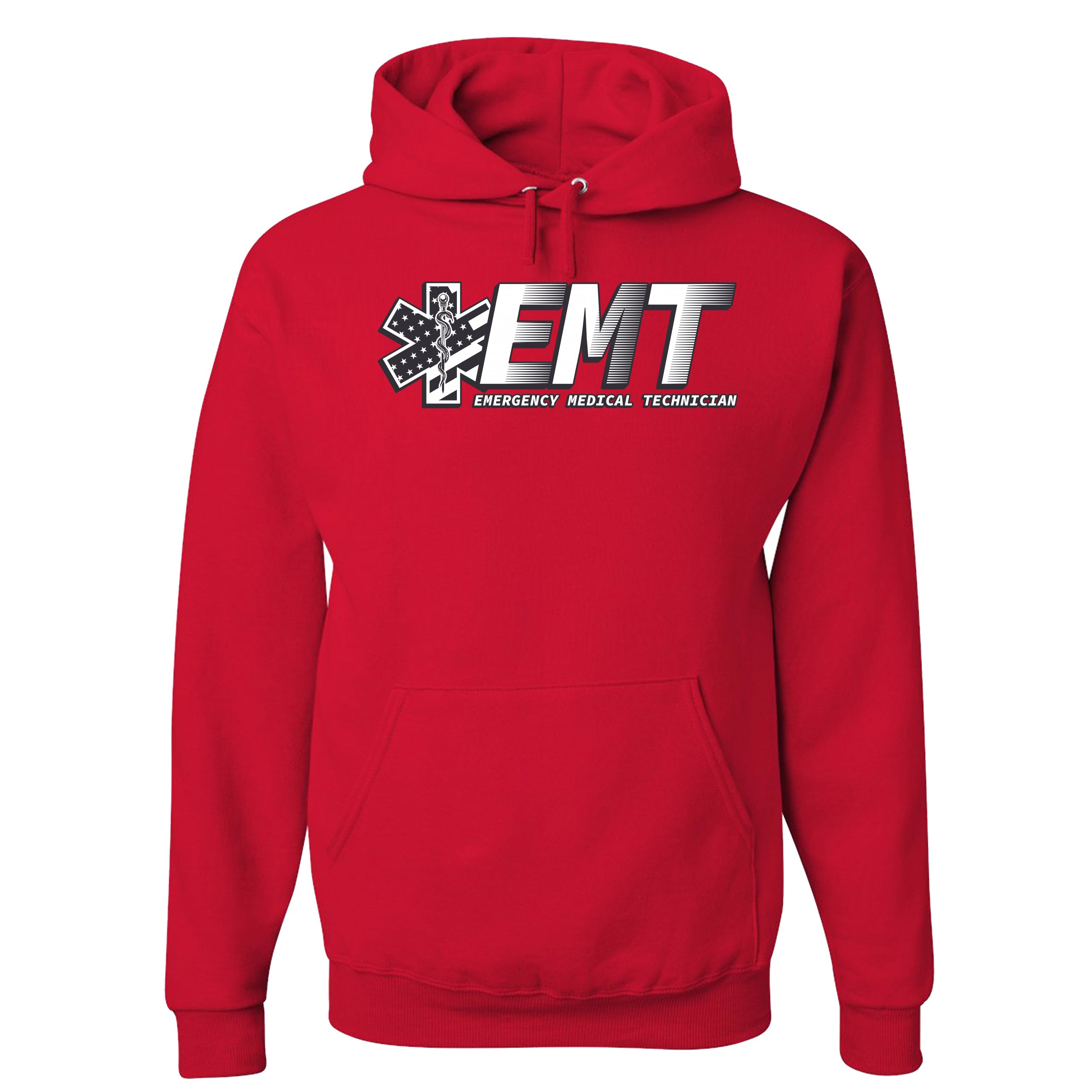 EMT Emergency Medical Technician Sweatshirt EMS Paramedic Star of Life Hoodie - Picture 23 of 41