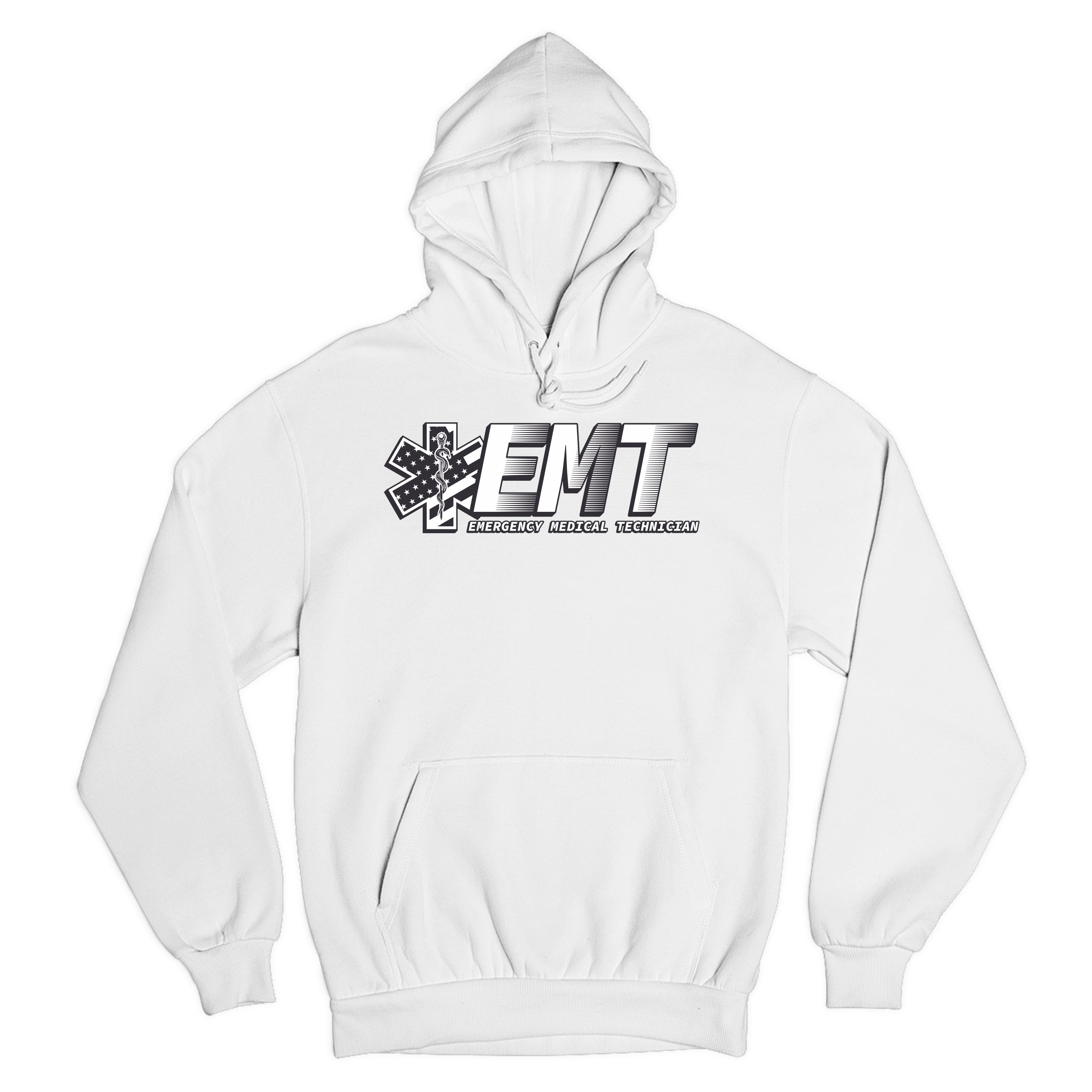 EMT Emergency Medical Technician Sweatshirt EMS Paramedic Star of Life Hoodie - Picture 27 of 41