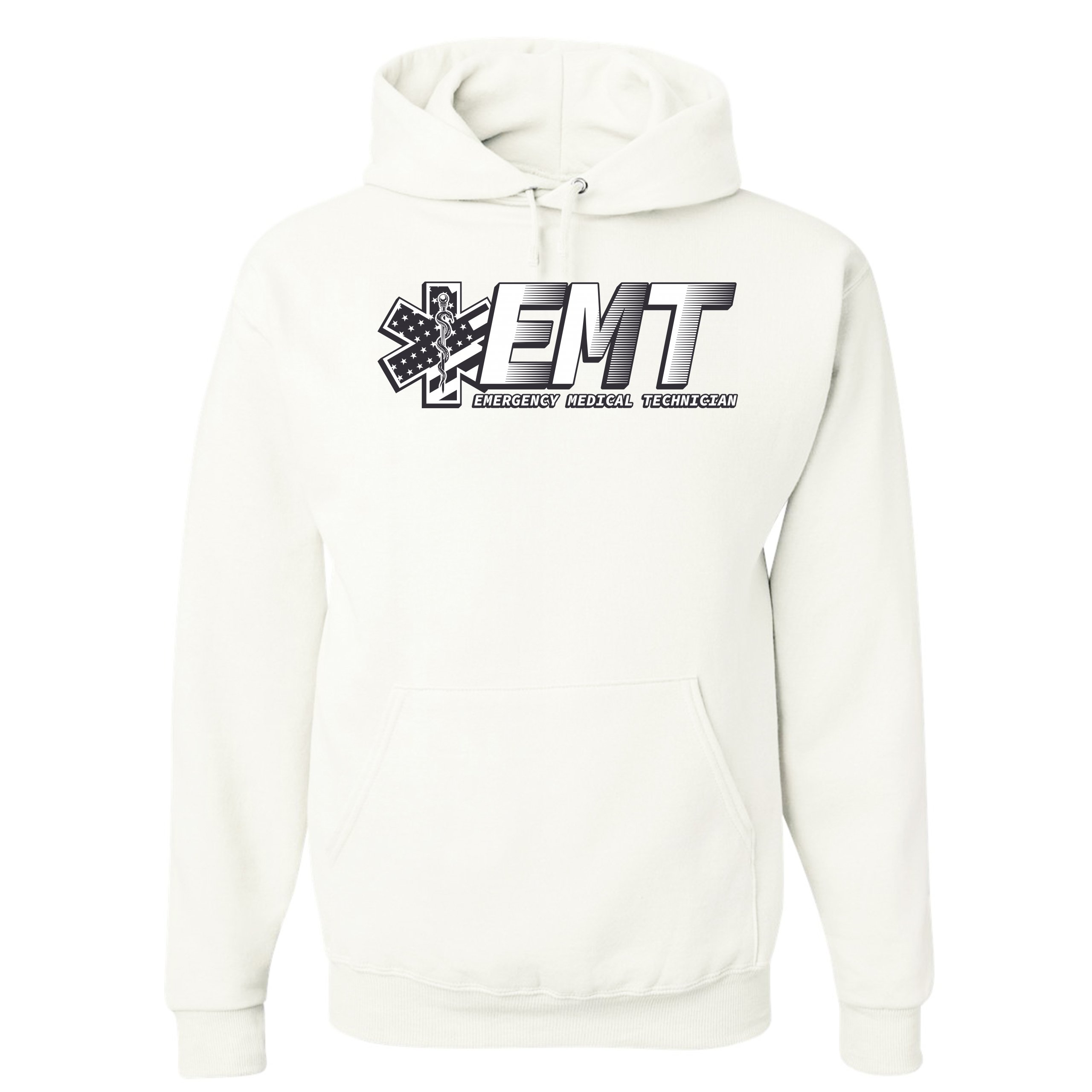 EMT Emergency Medical Technician Sweatshirt EMS Paramedic Star of Life Hoodie - Picture 28 of 41