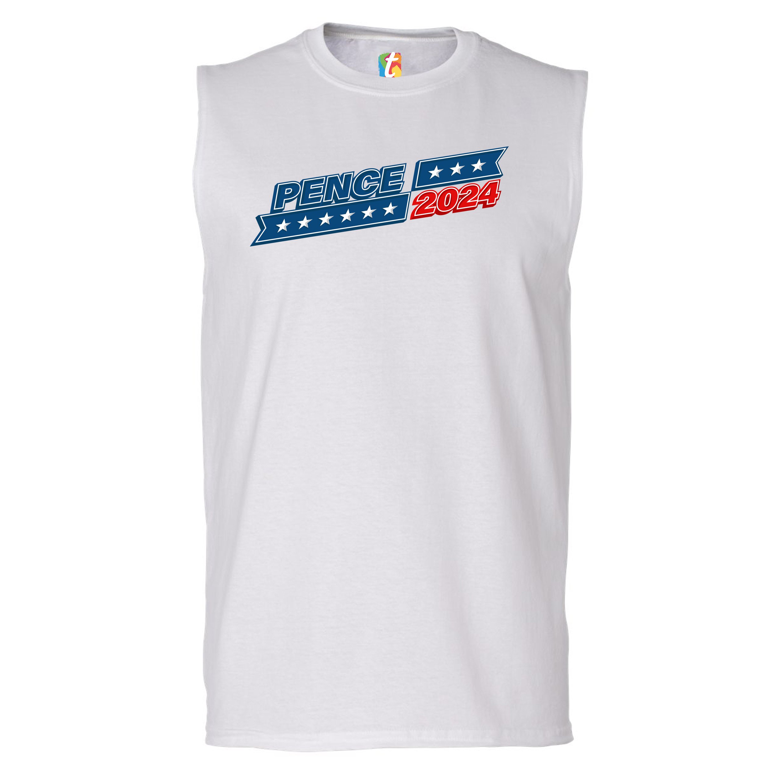 Mike Pence 2024 Muscle Shirt Conservative Republican Keep America Great Men's | eBay